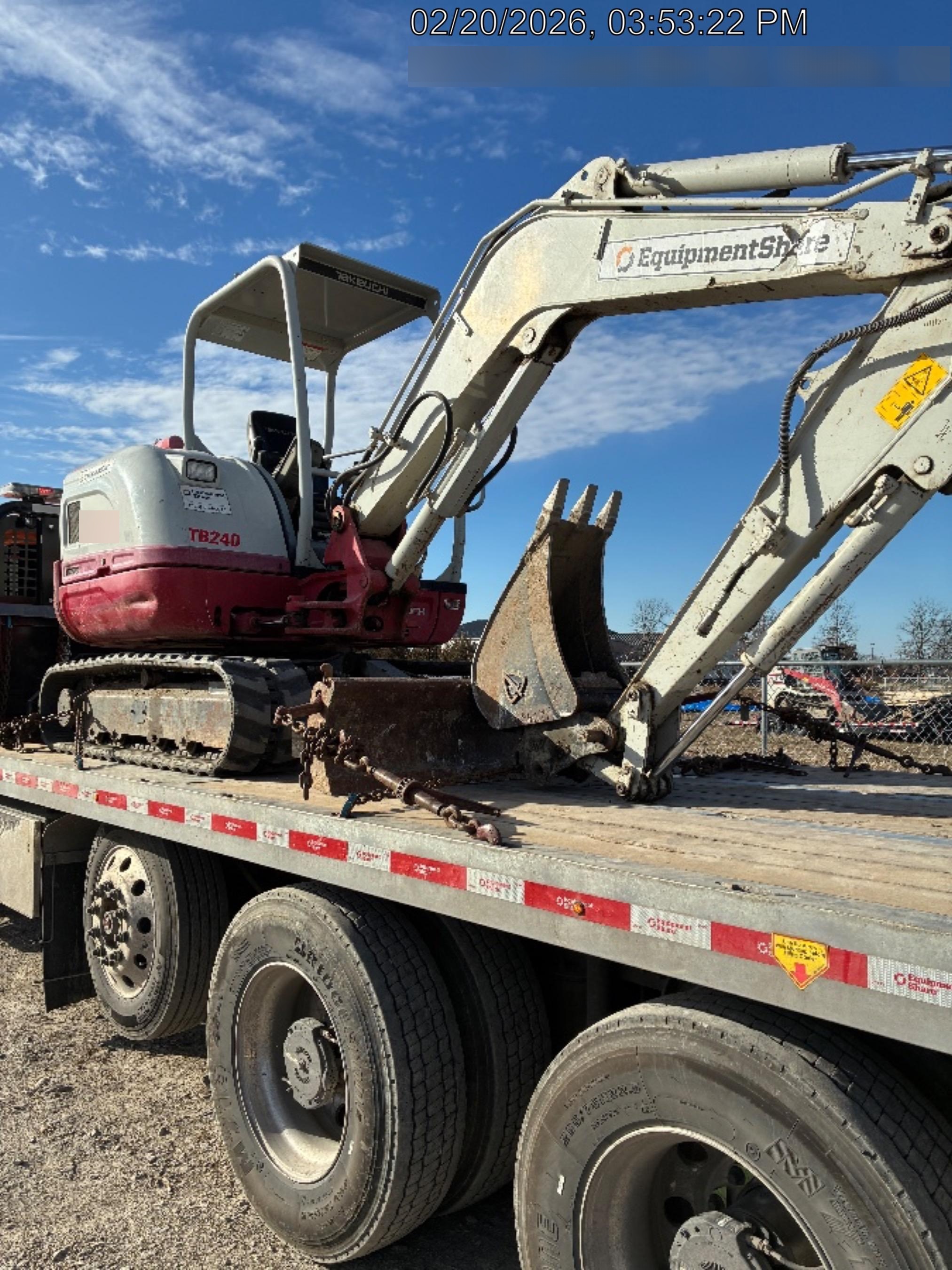 2019 TAKEUCHI TB240