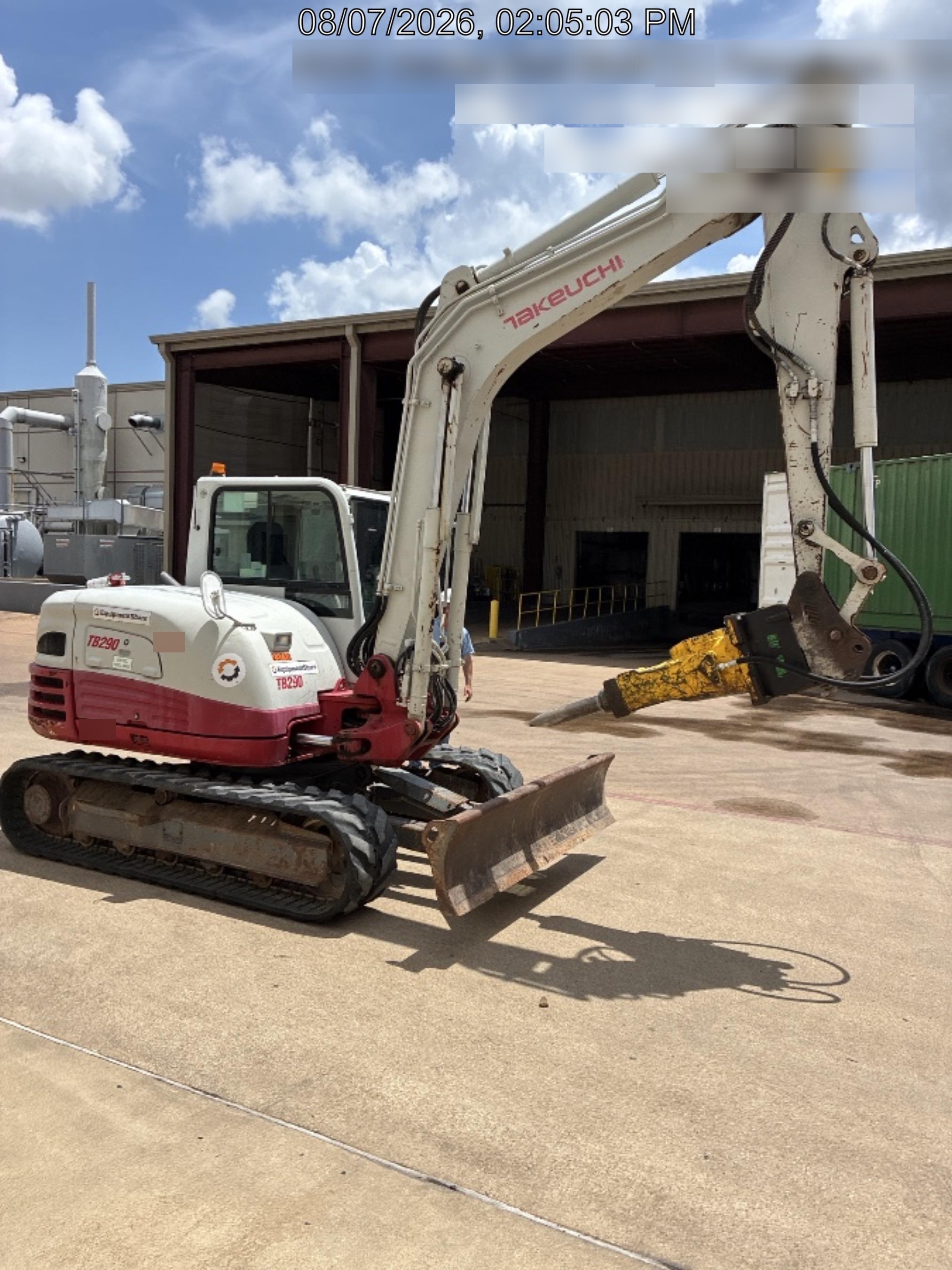 2019 TAKEUCHI TB290