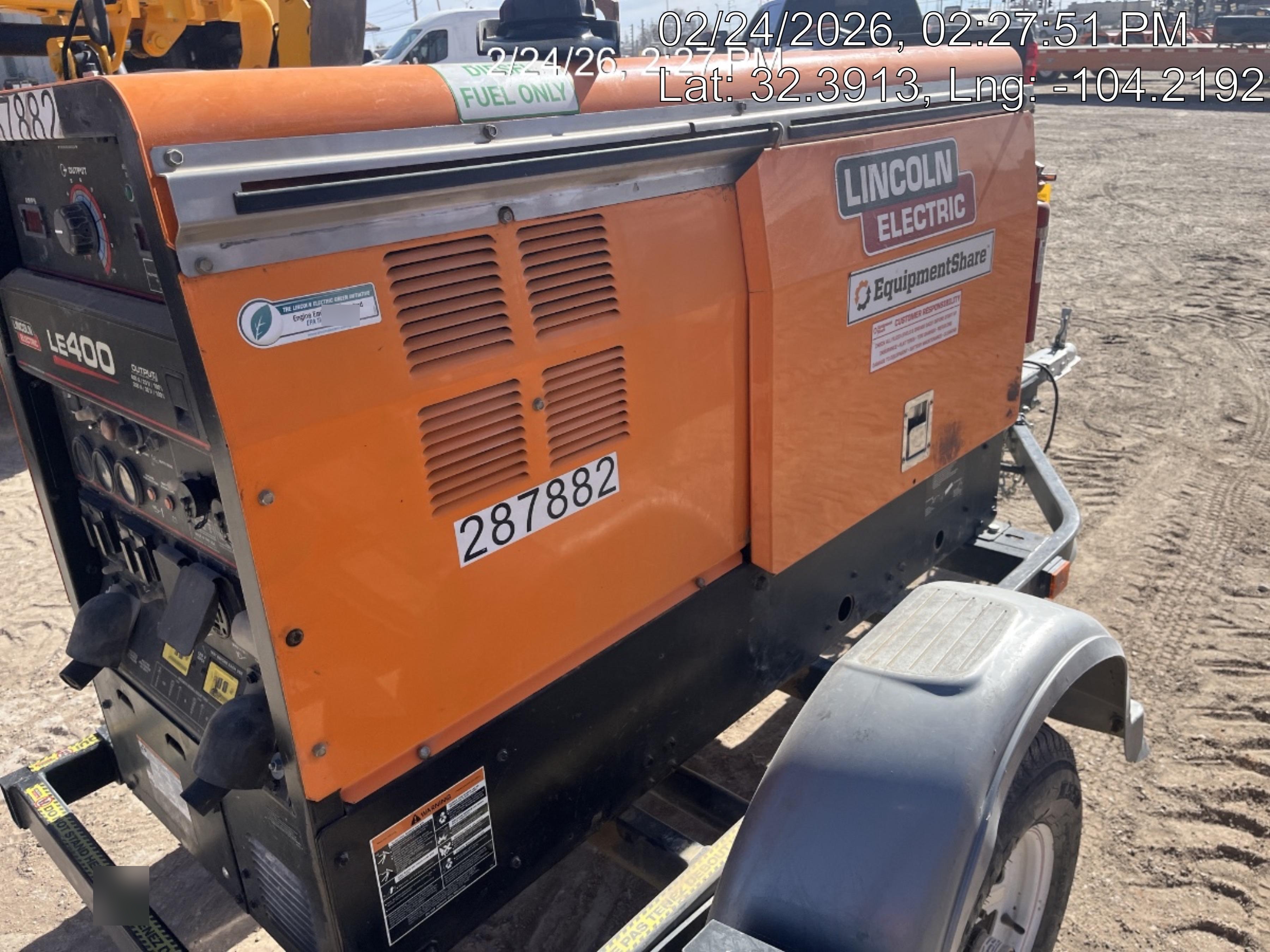 2023 LINCOLN ELECTRIC LE400