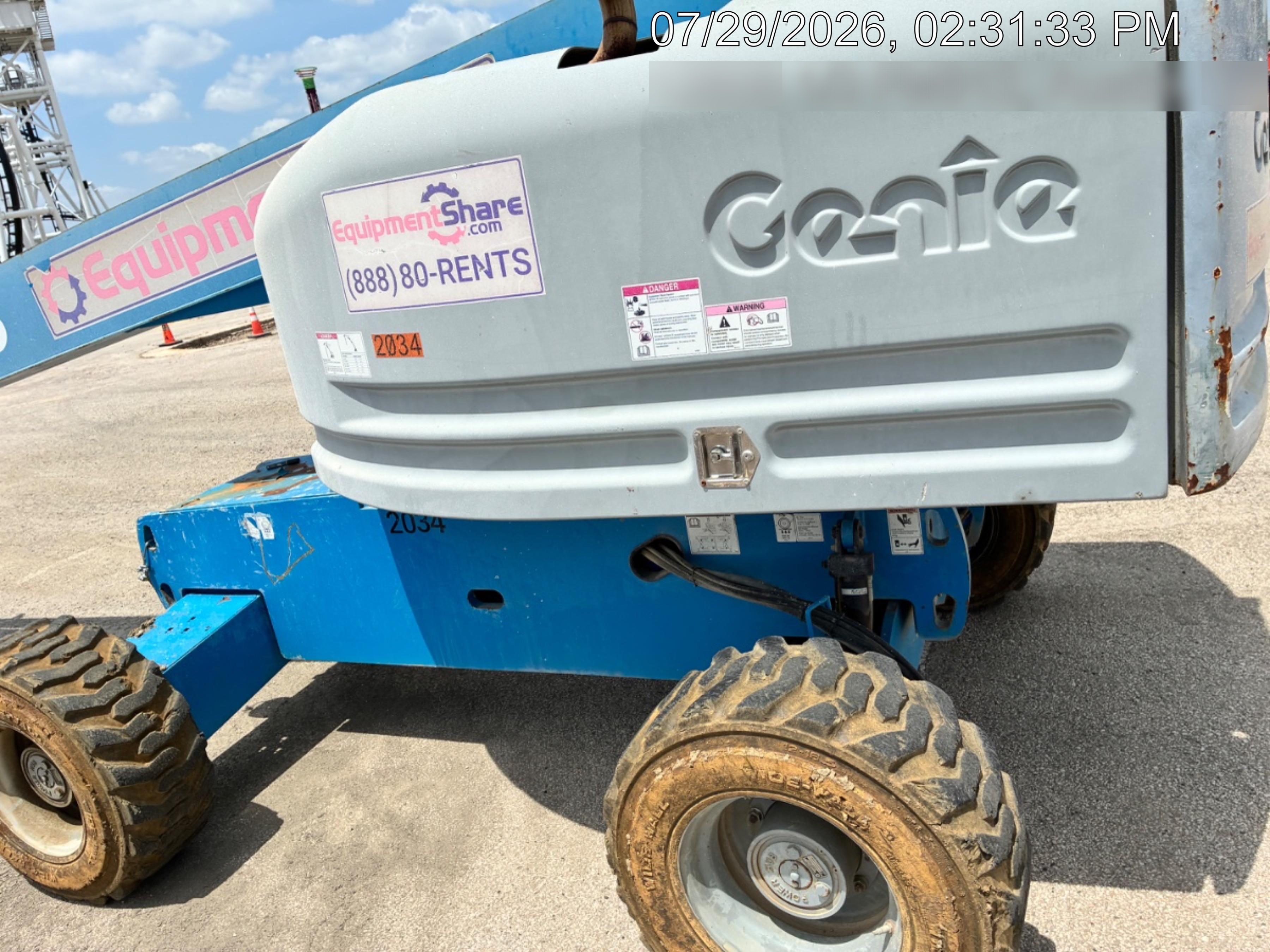 2016 GENIE S-45
