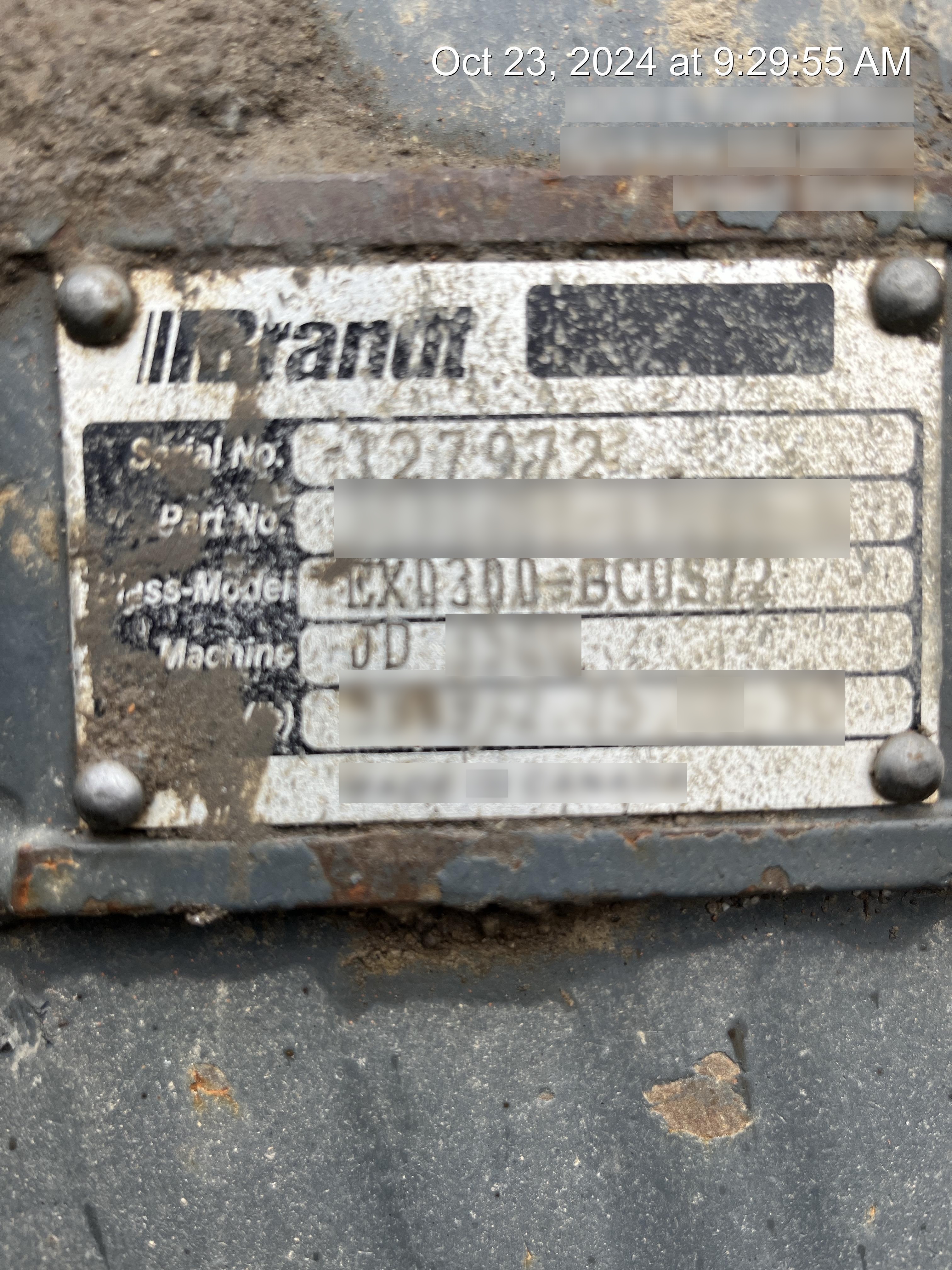 2023 BRANDT EX0300-BCUS72