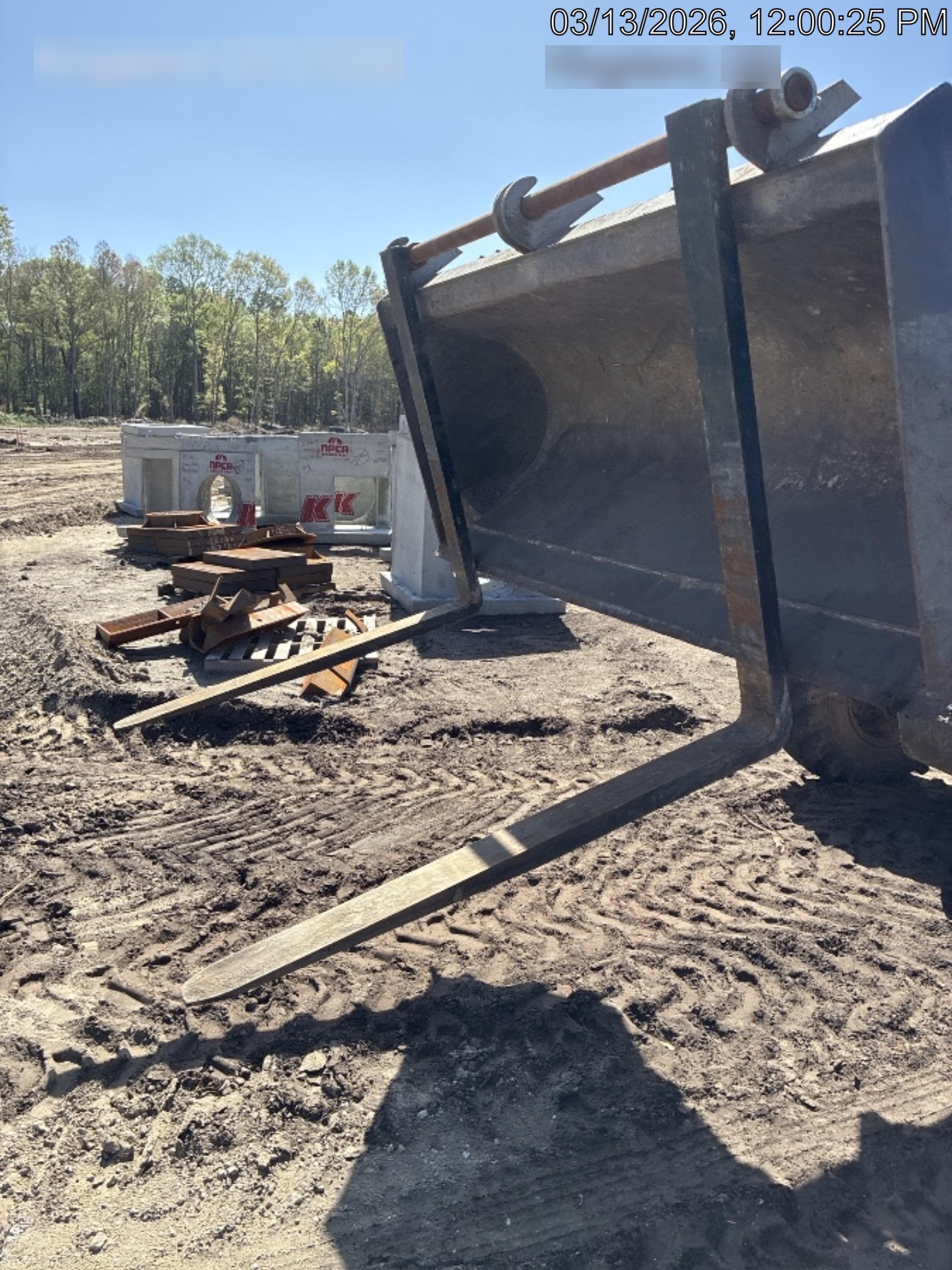 2014 WERK-BRAU 42" Forks - Backhoe