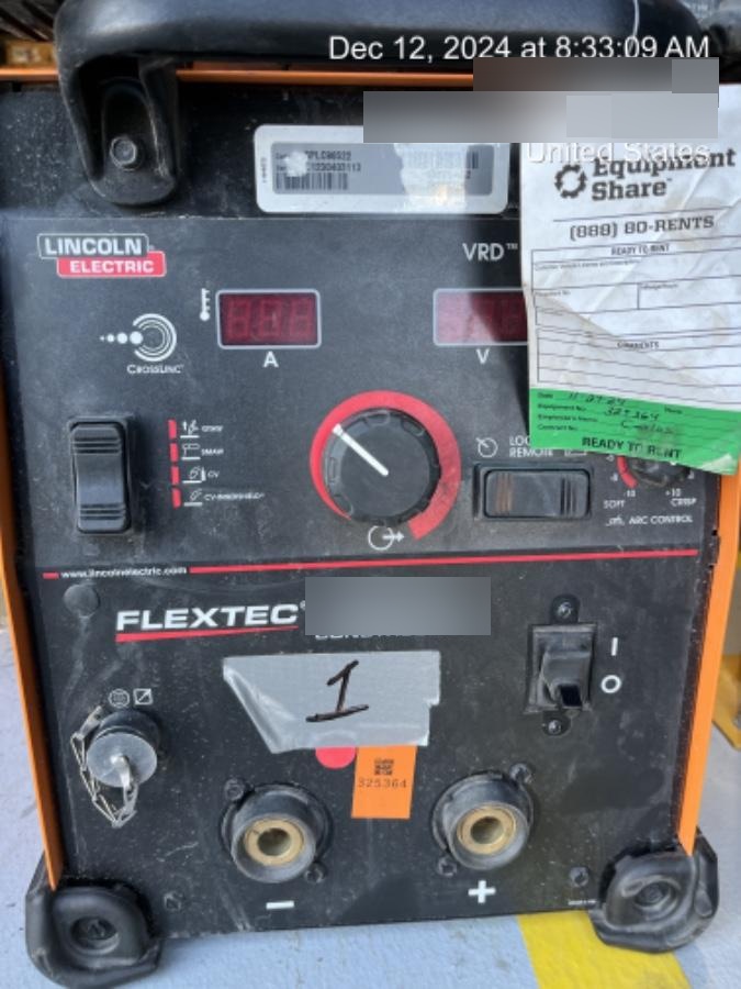 2023 LINCOLN ELECTRIC FLEXTEC 350X