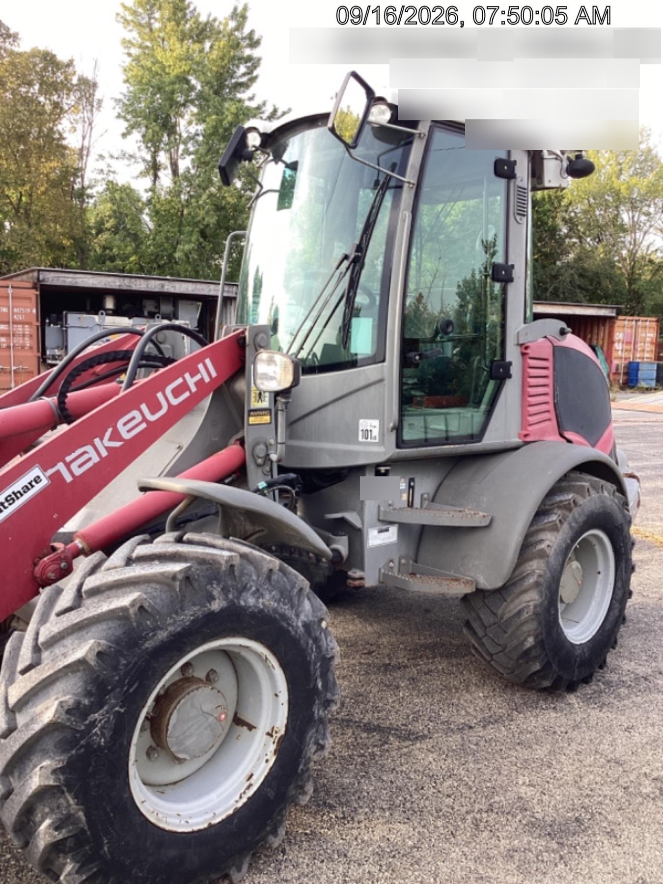 2015 TAKEUCHI TW80