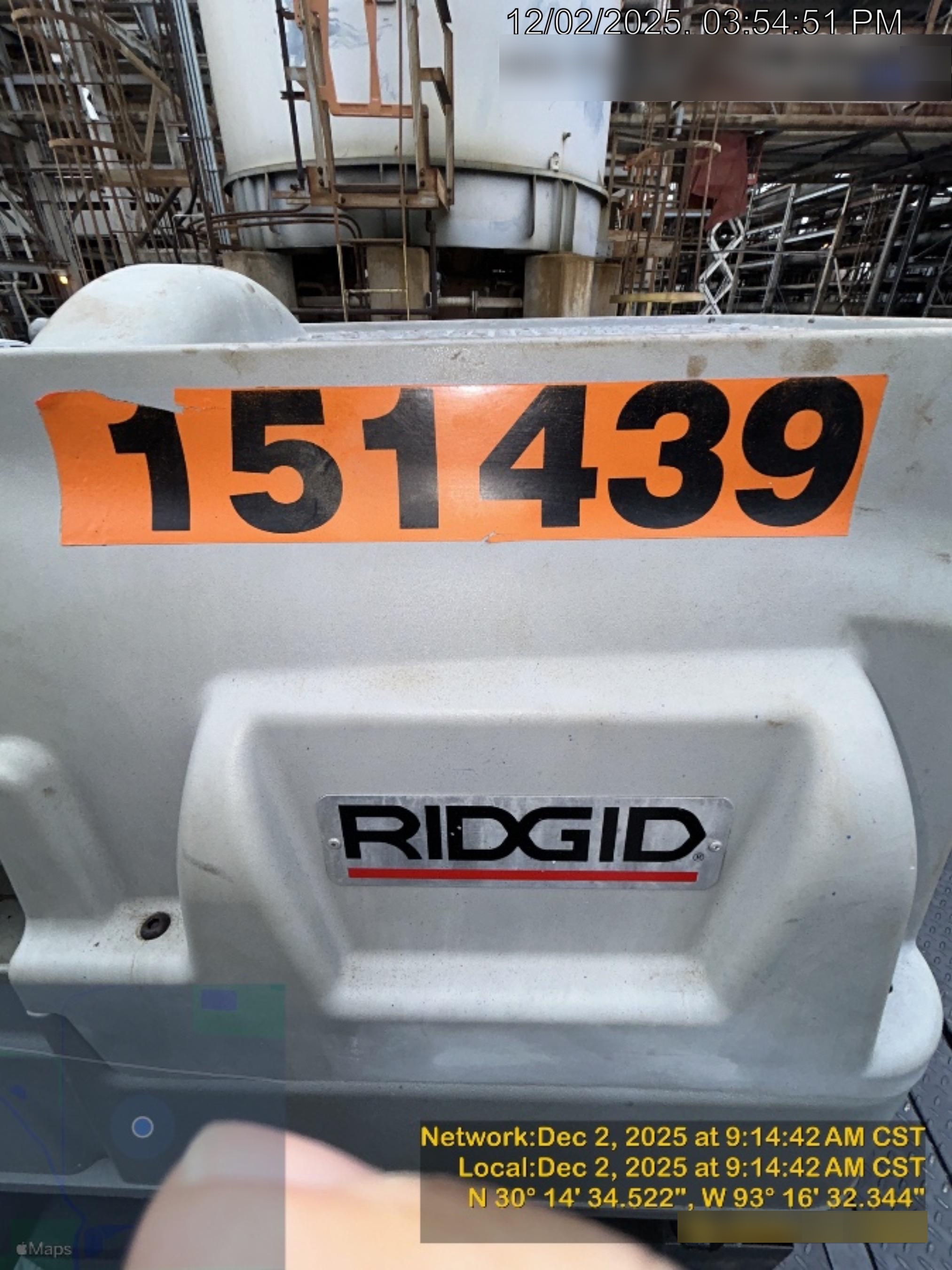 2021 RIDGID 535