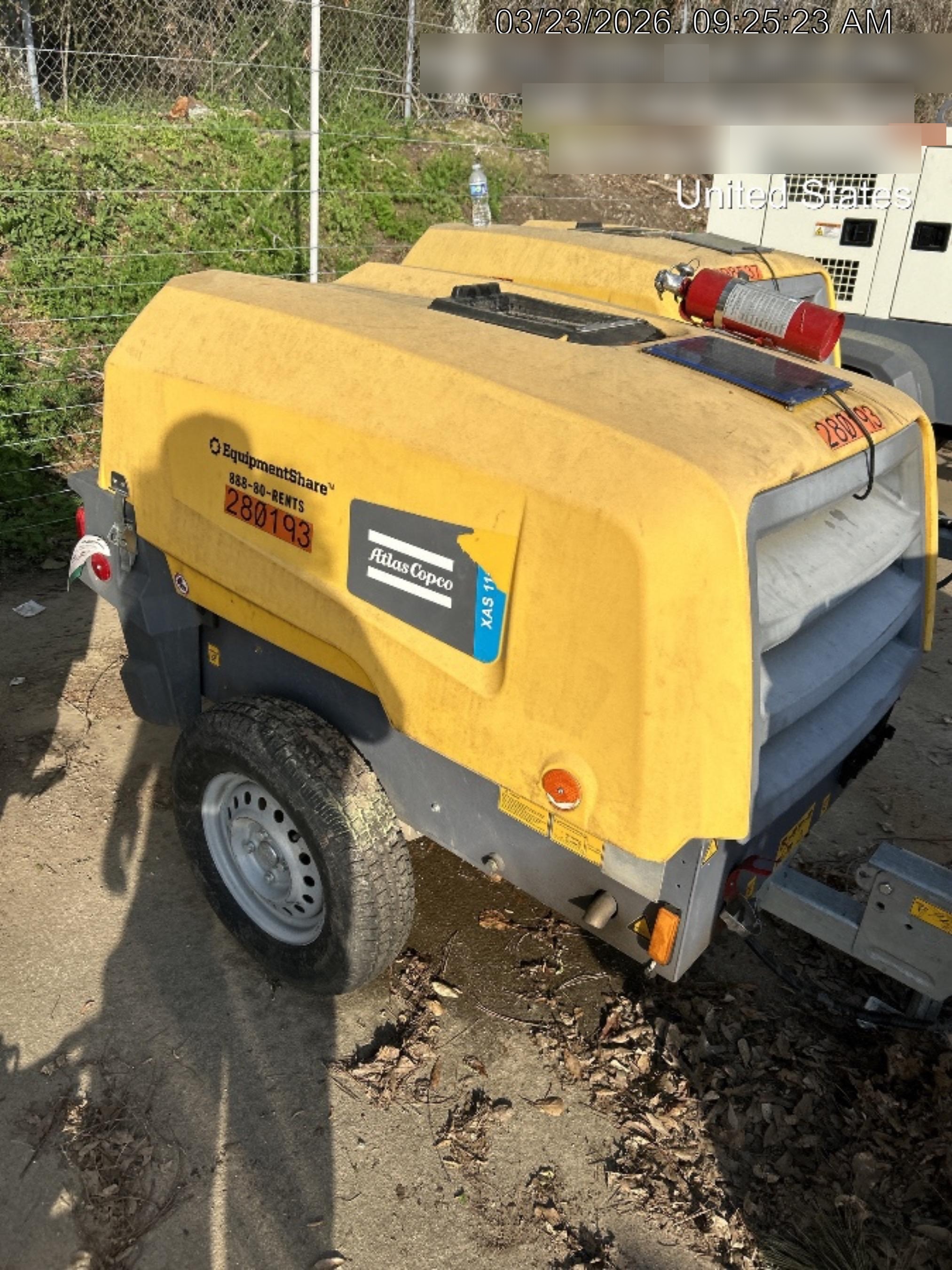 2022 ATLAS COPCO XAS 110