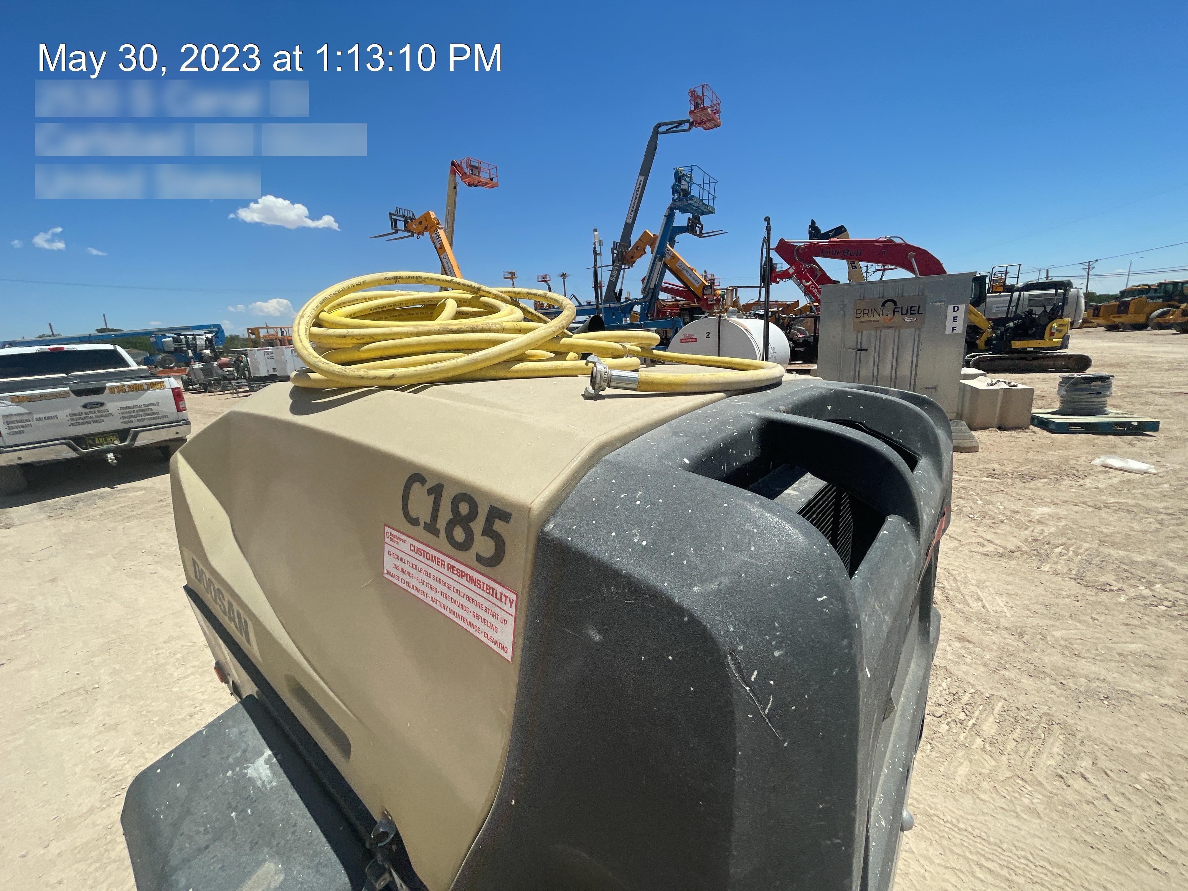2019 DOOSAN C185WDO-T4F