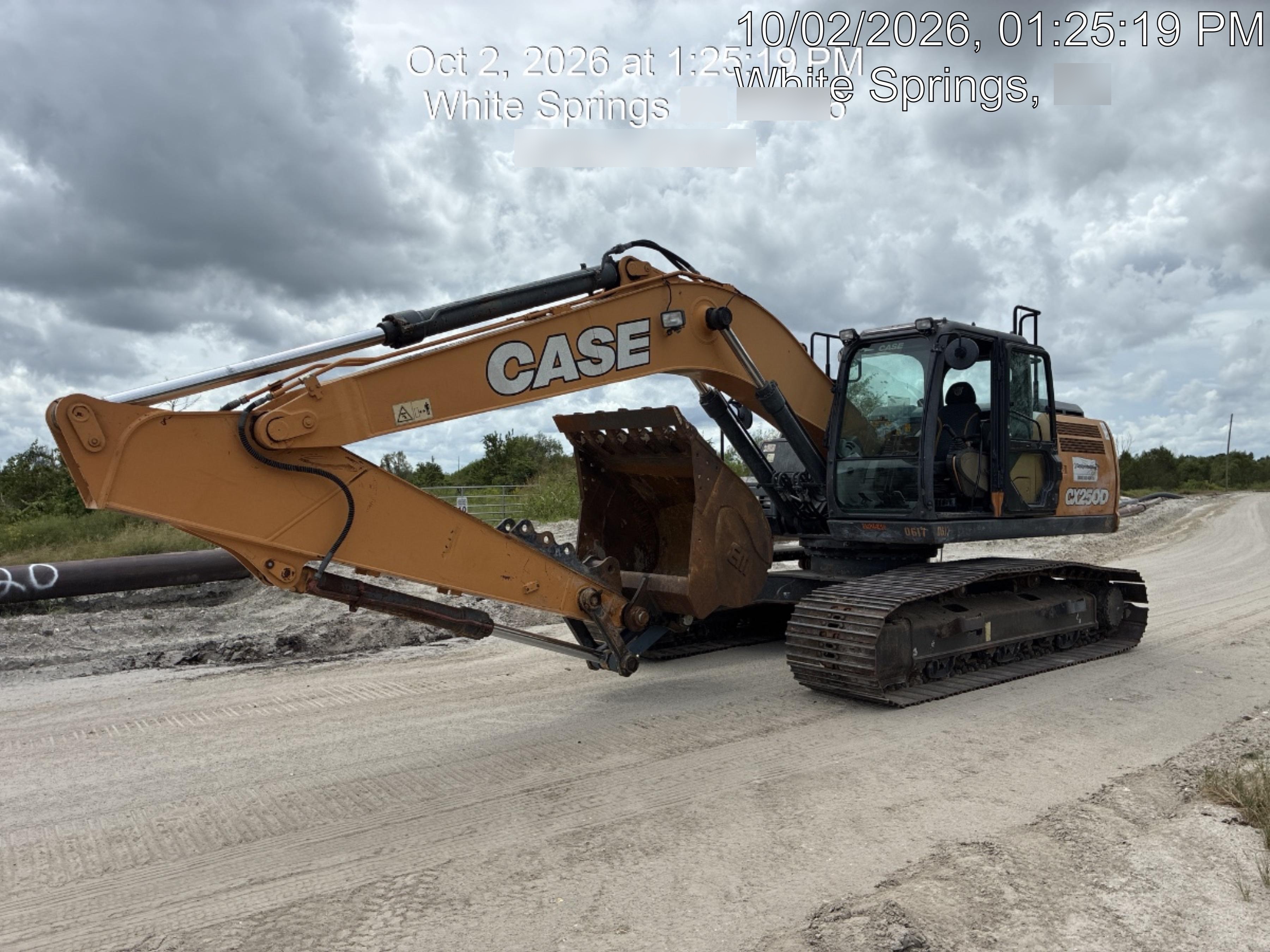 2018 CASE CX250D