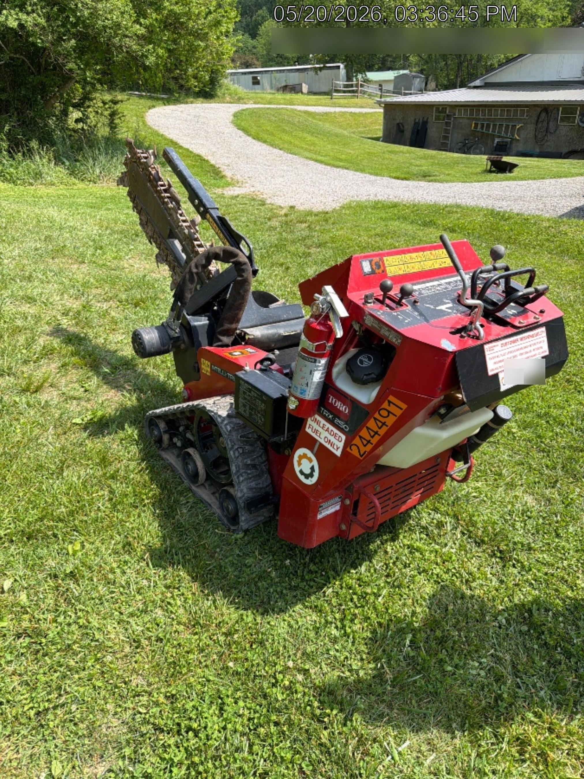 2022 TORO TRX-250