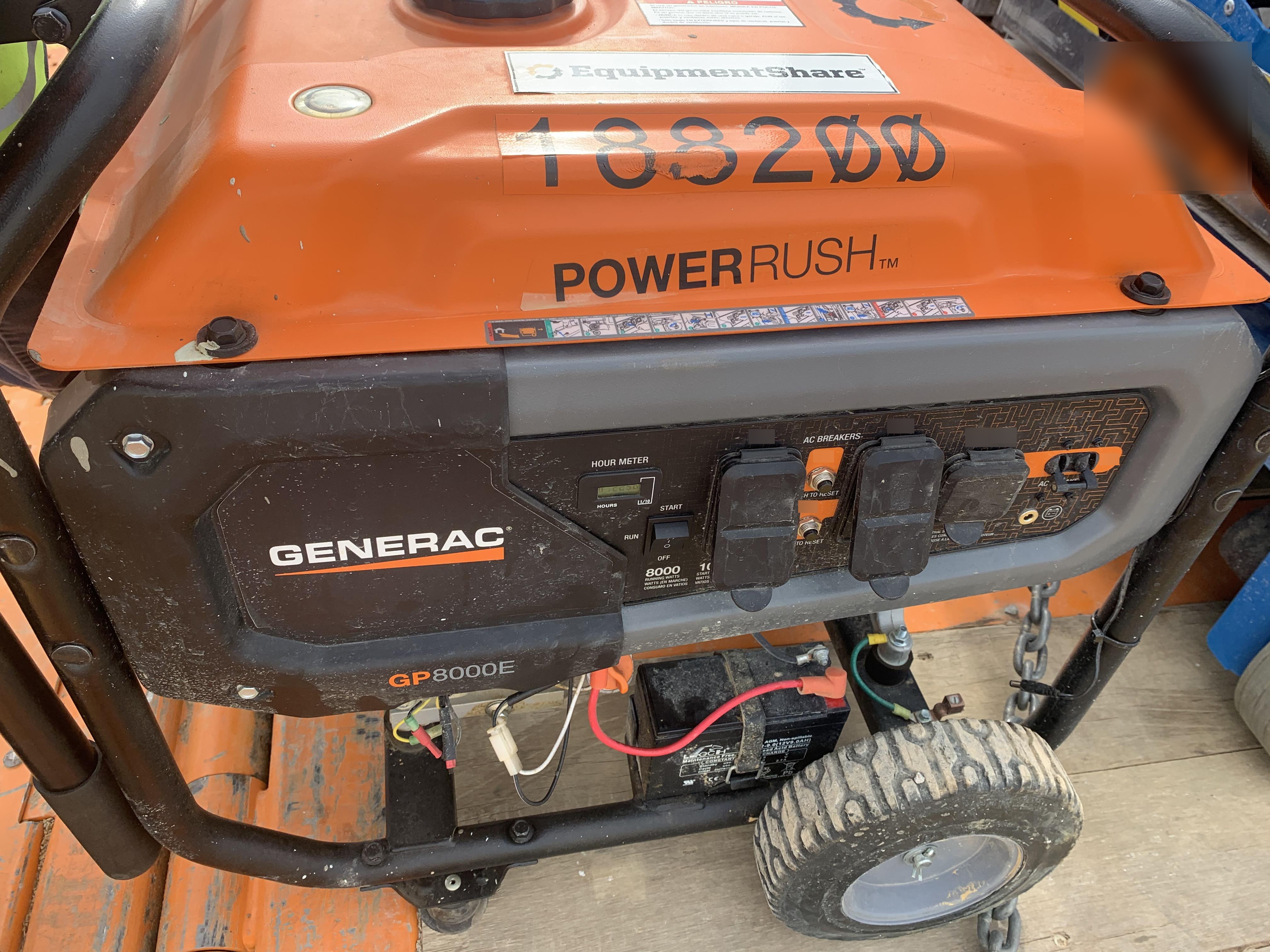 2021 GENERAC GP8000E