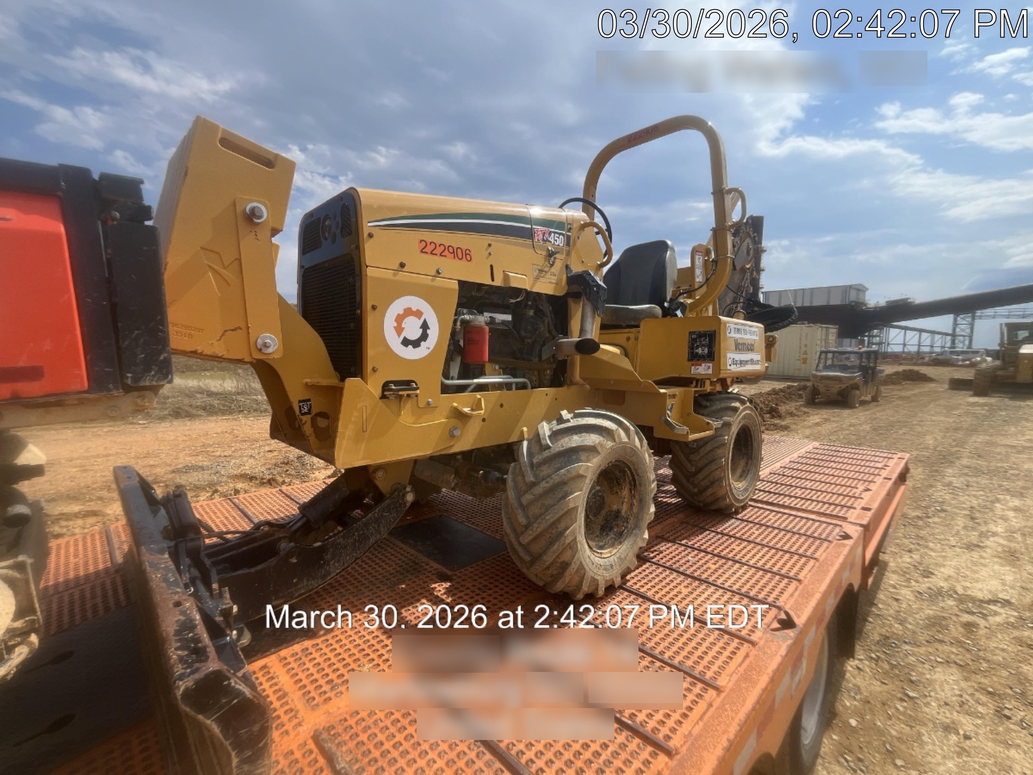 2022 VERMEER RTX450