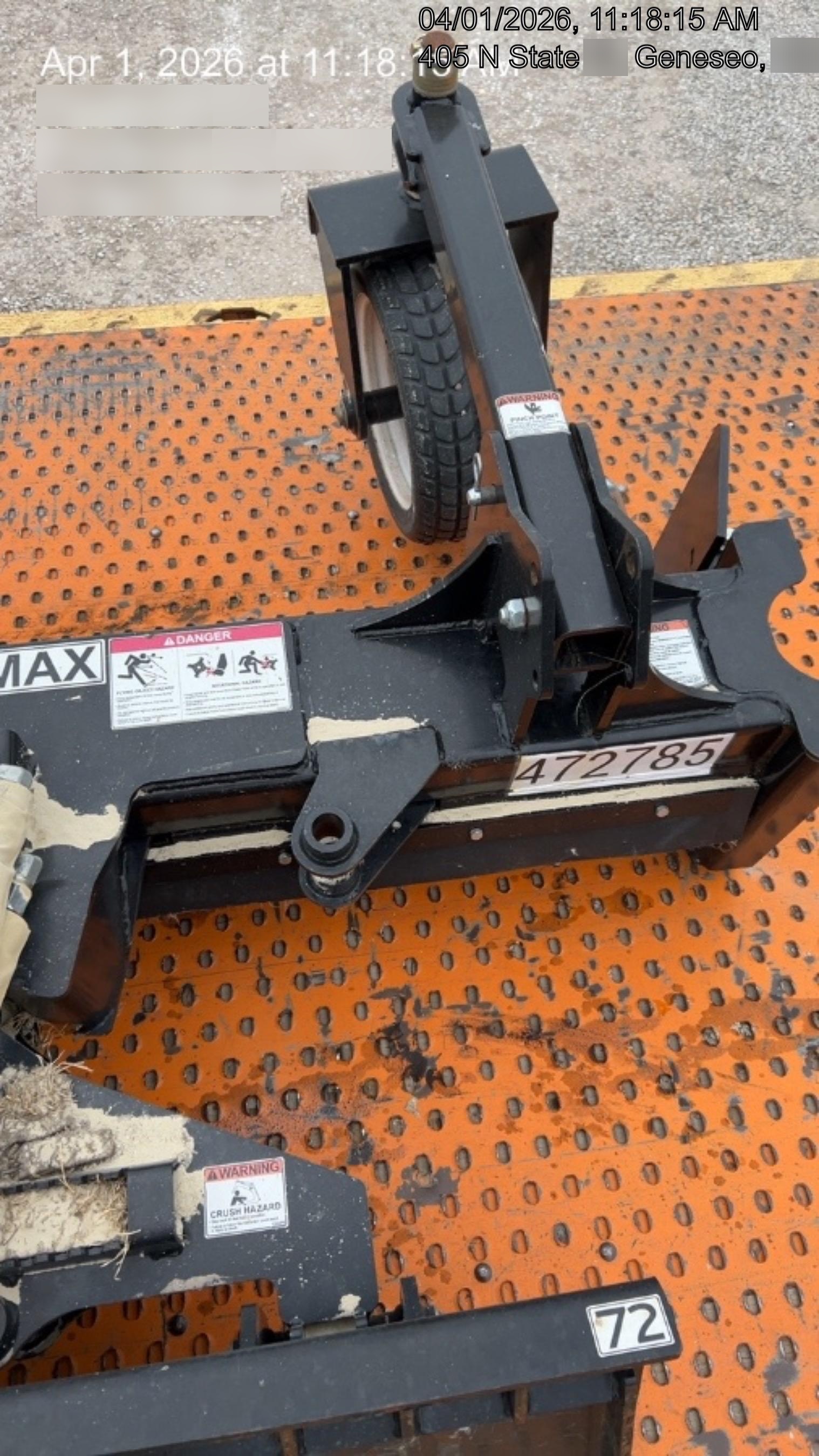 2024 VIRNIG 72" Power Rake - Virnig