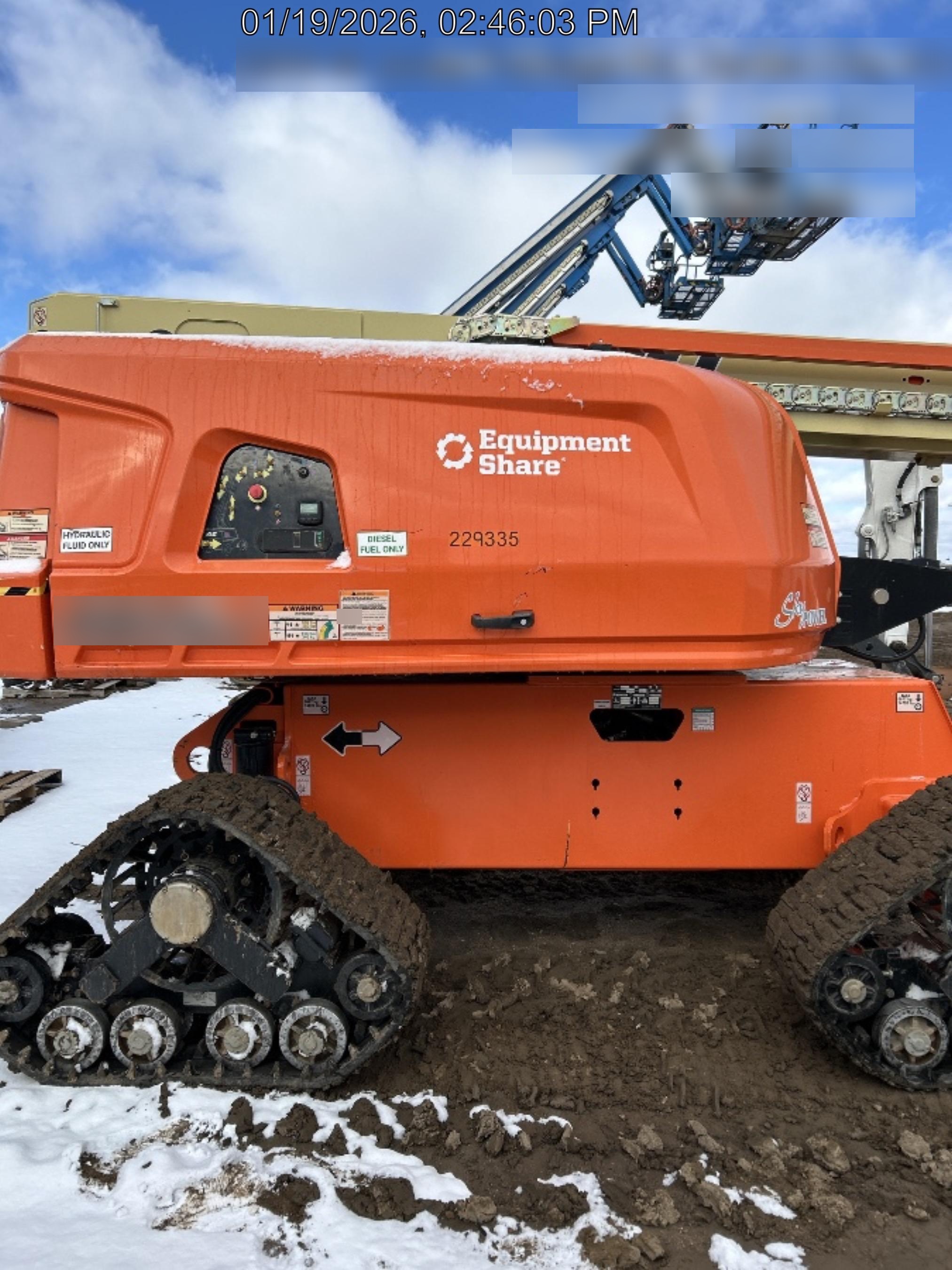 2022 JLG 660SJ Quad Track