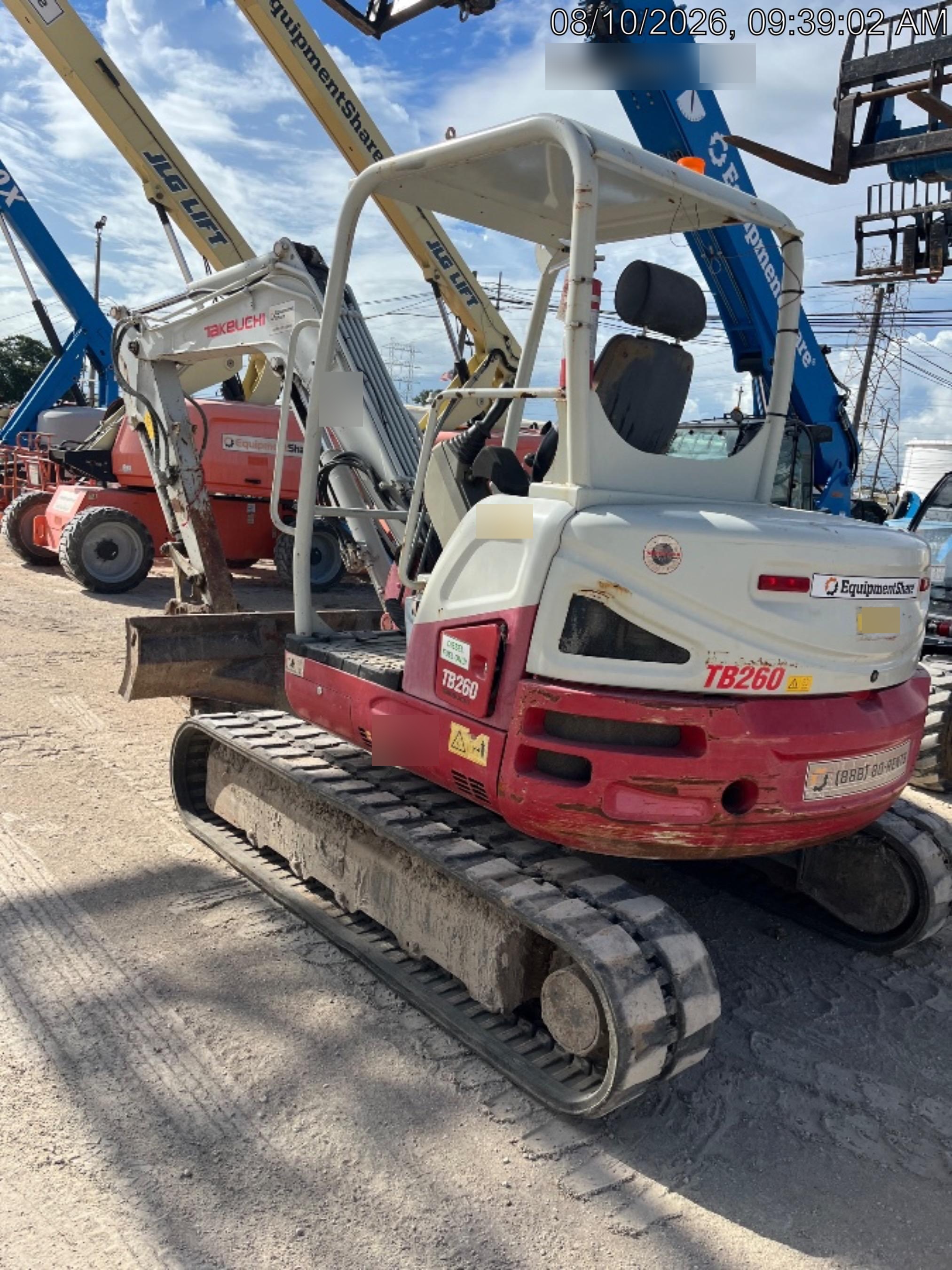 2019 TAKEUCHI TB260