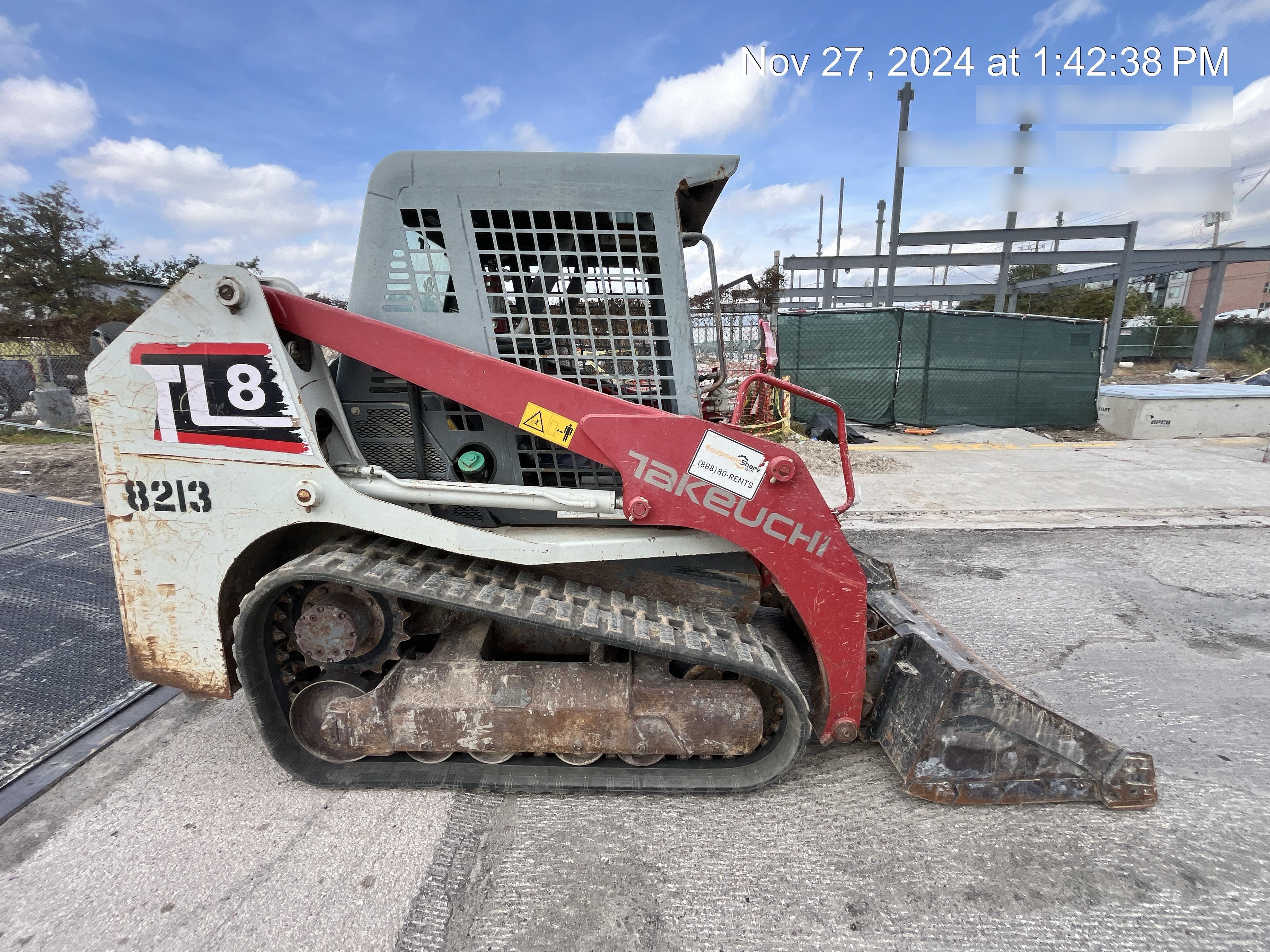 2018 TAKEUCHI TL8