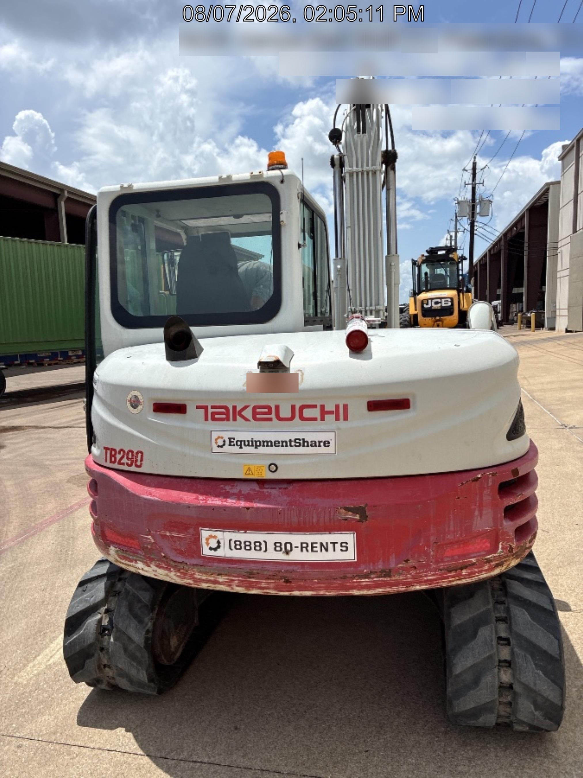 2019 TAKEUCHI TB290