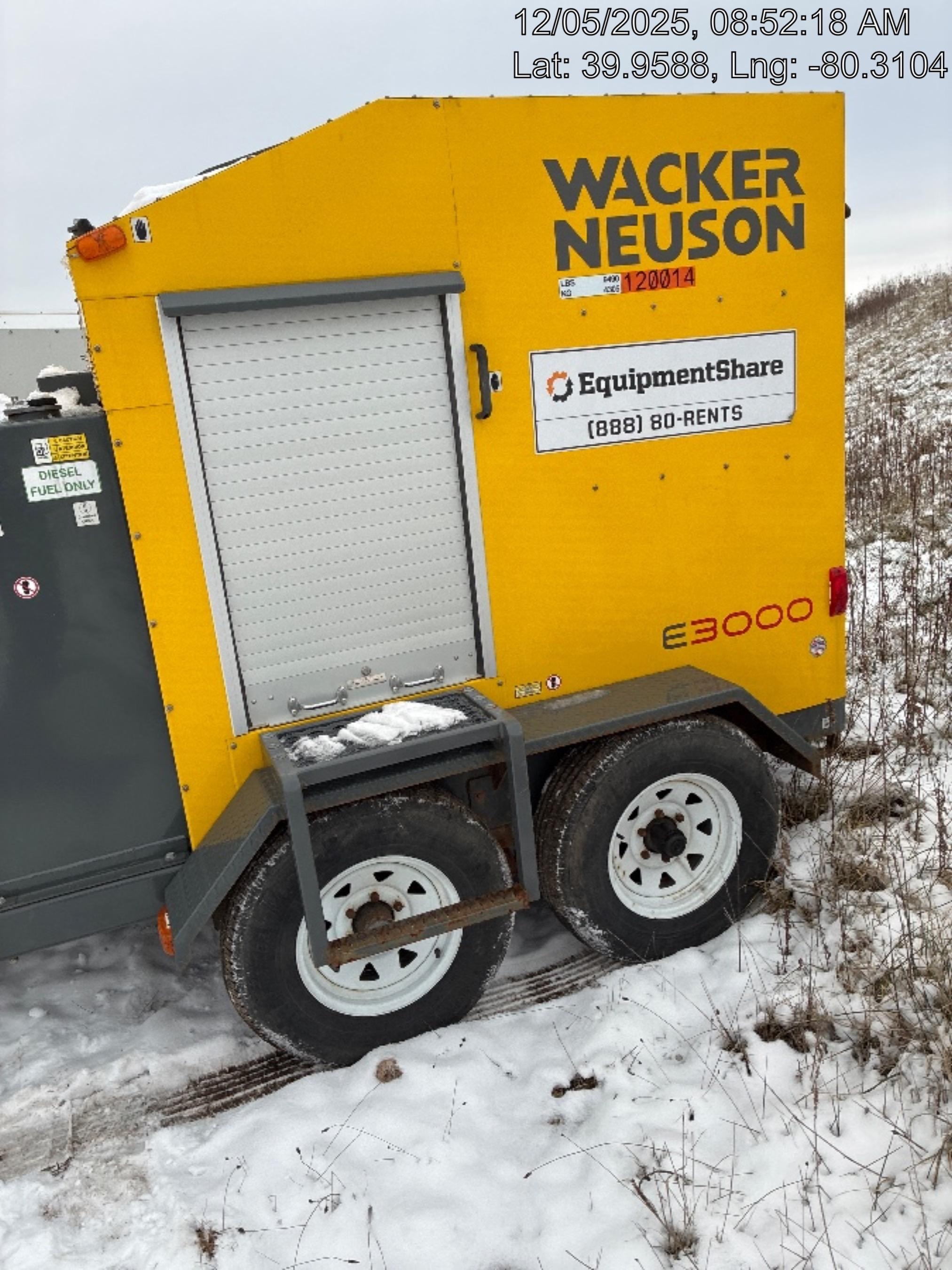 2020 WACKER NEUSON E3000
