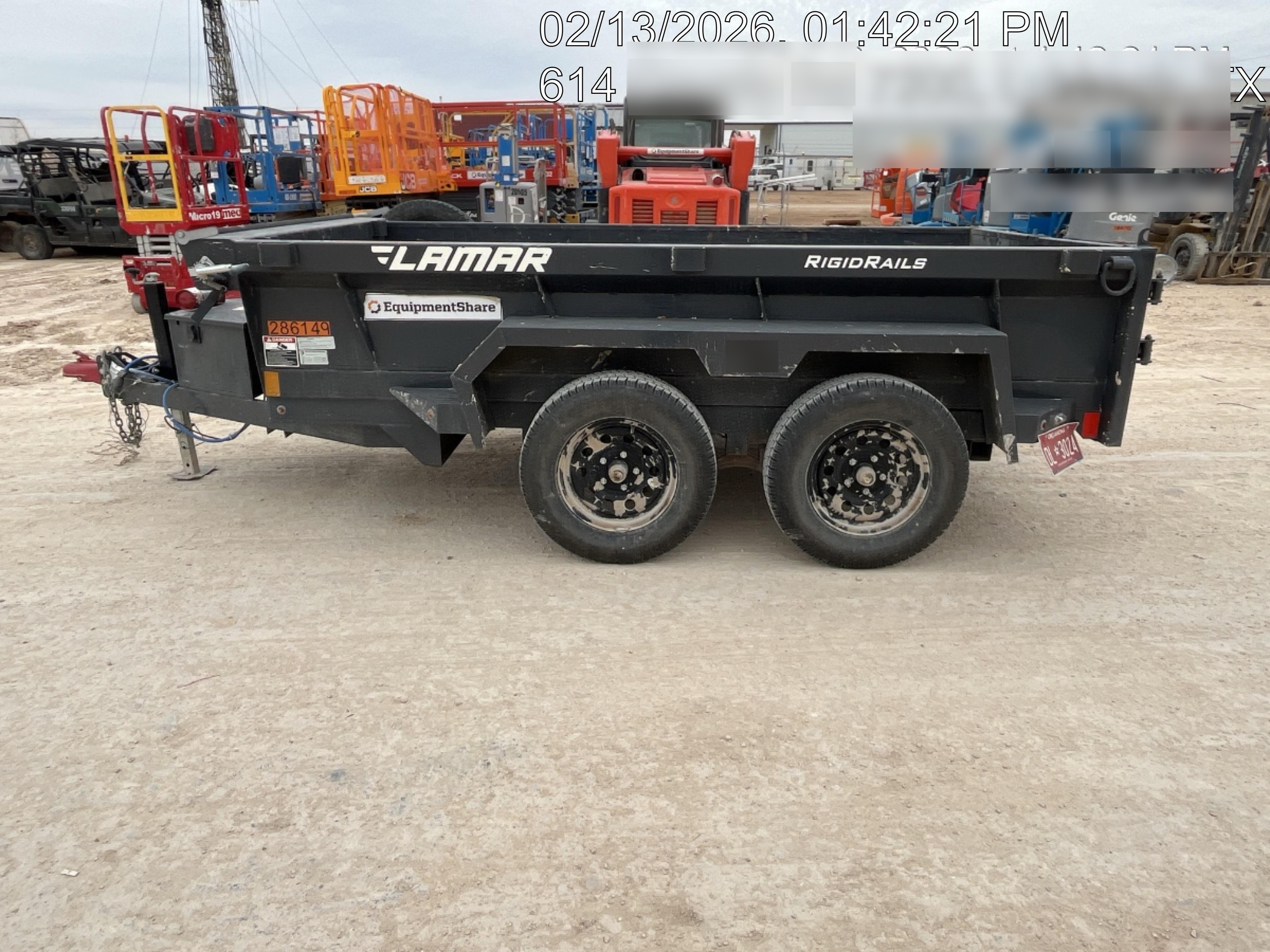 2023 LAMAR Dump Trailer - Lamar