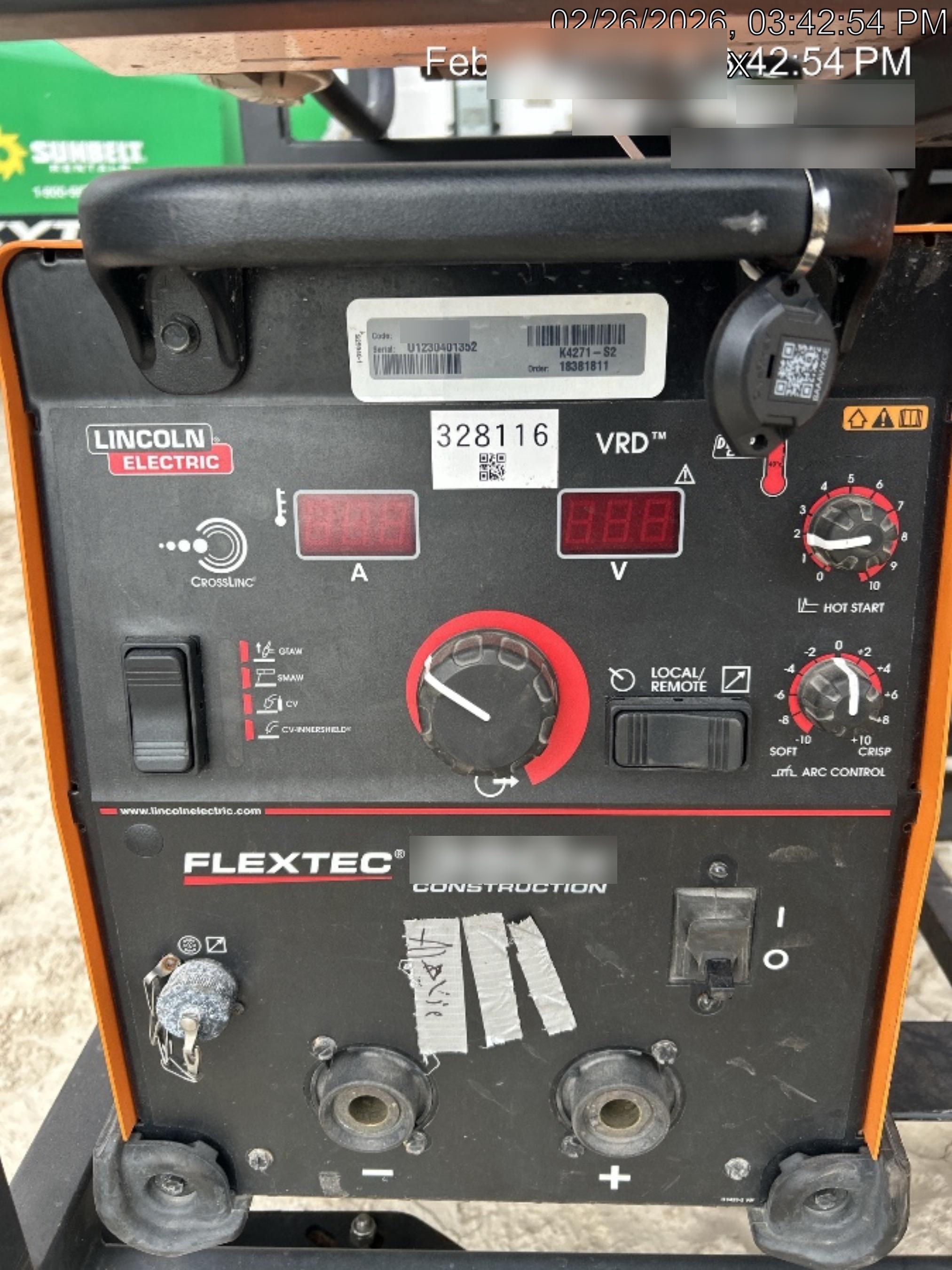 2023 LINCOLN ELECTRIC FLEXTEC 350X