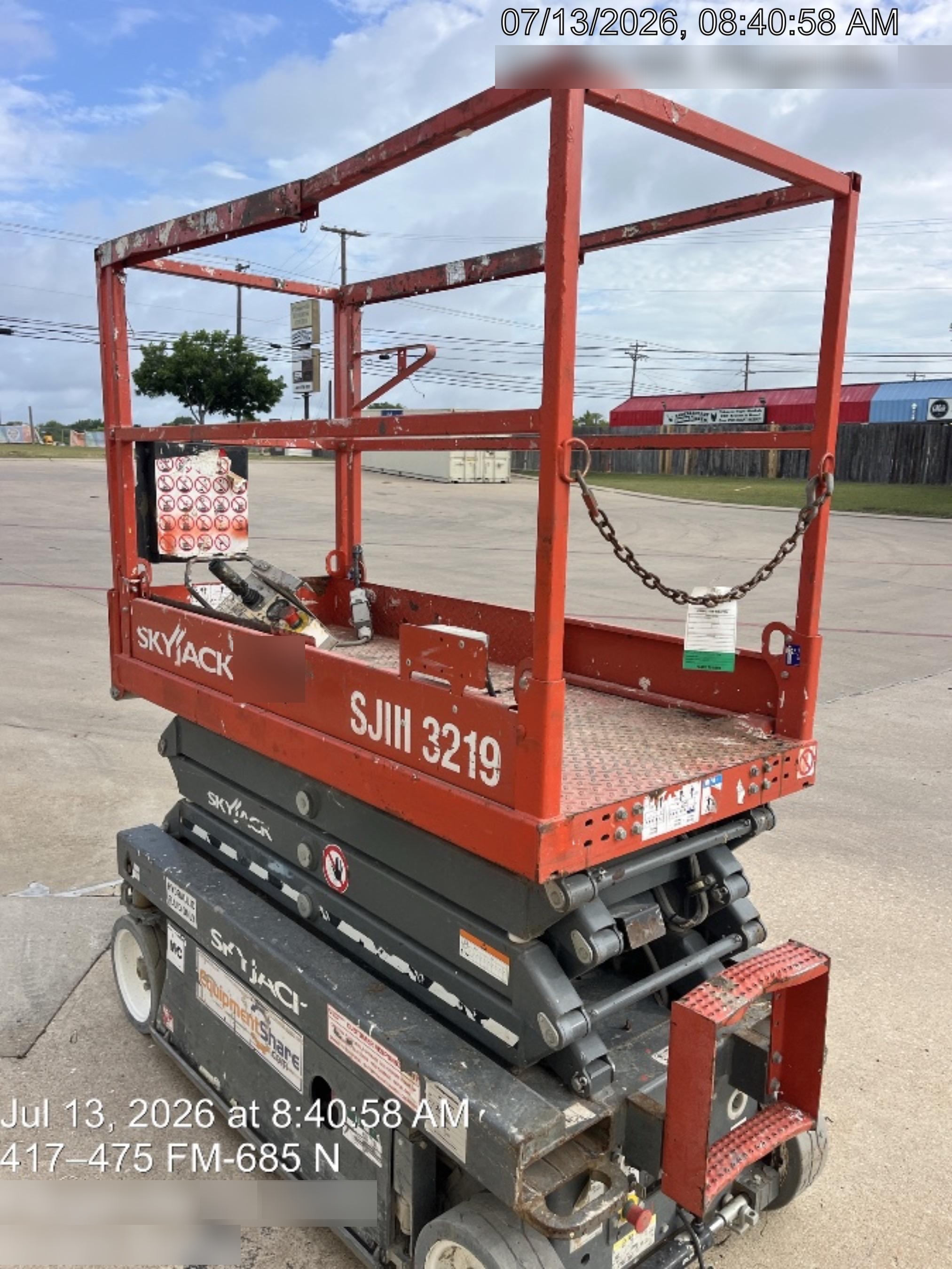 2017 SKYJACK SJIII-3219