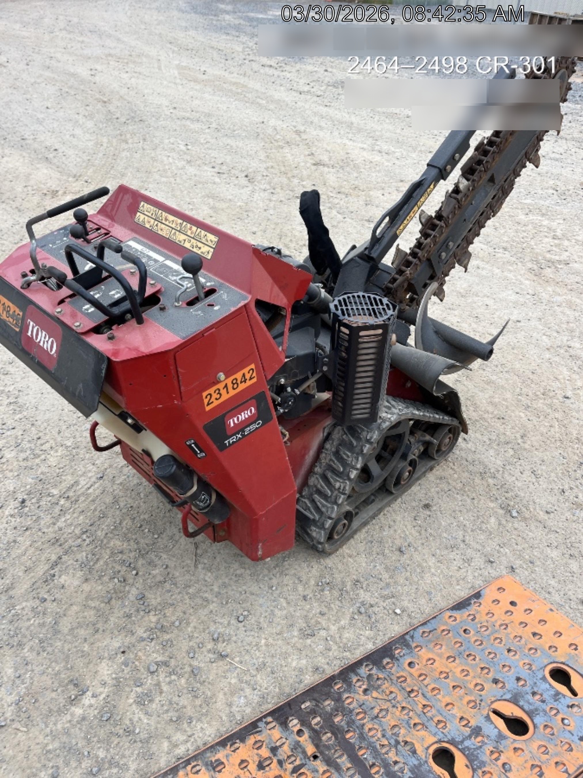 2022 TORO TRX-250