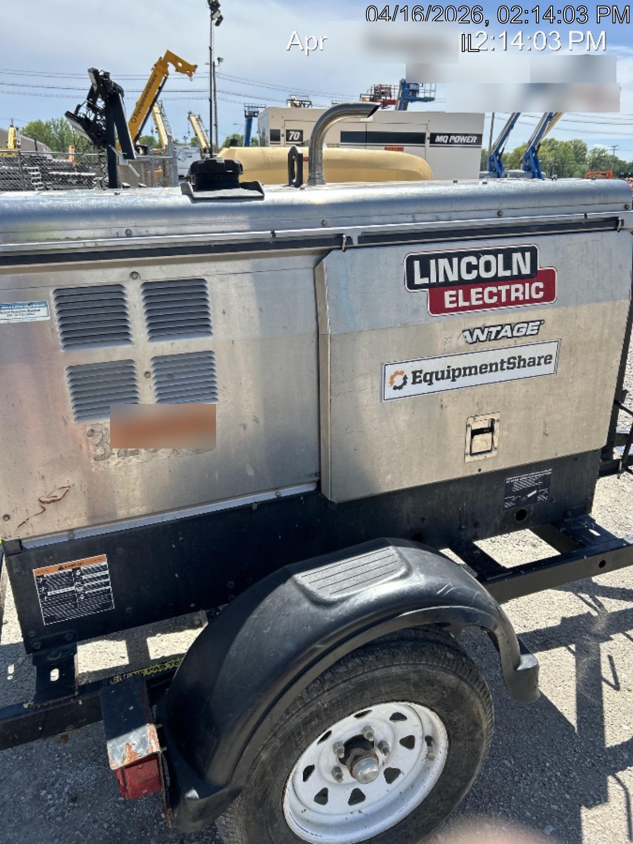 2019 LINCOLN ELECTRIC Vantage 322