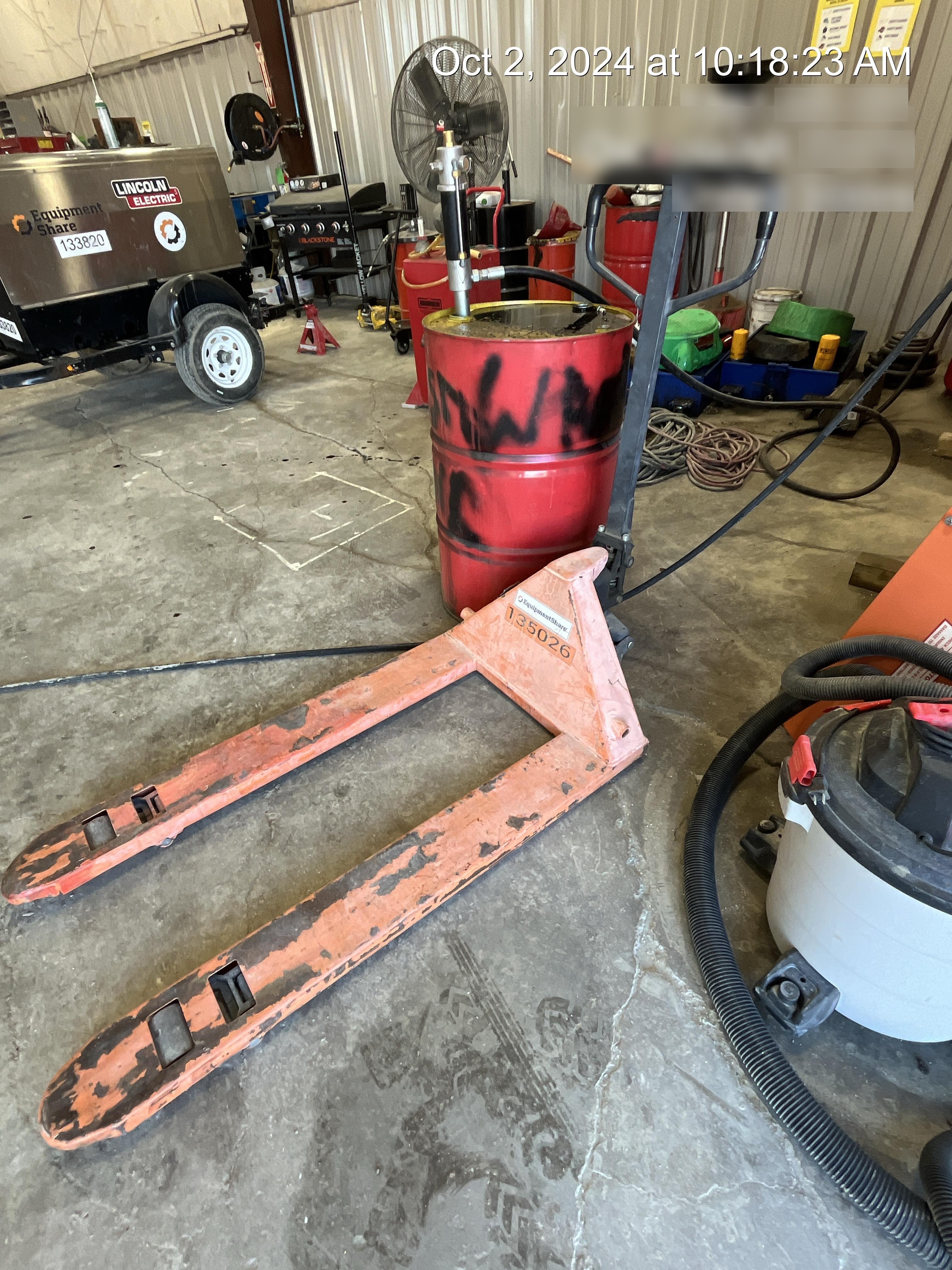 2021 HAUL MASTER 2.5 Ton Manual Pallet Jack