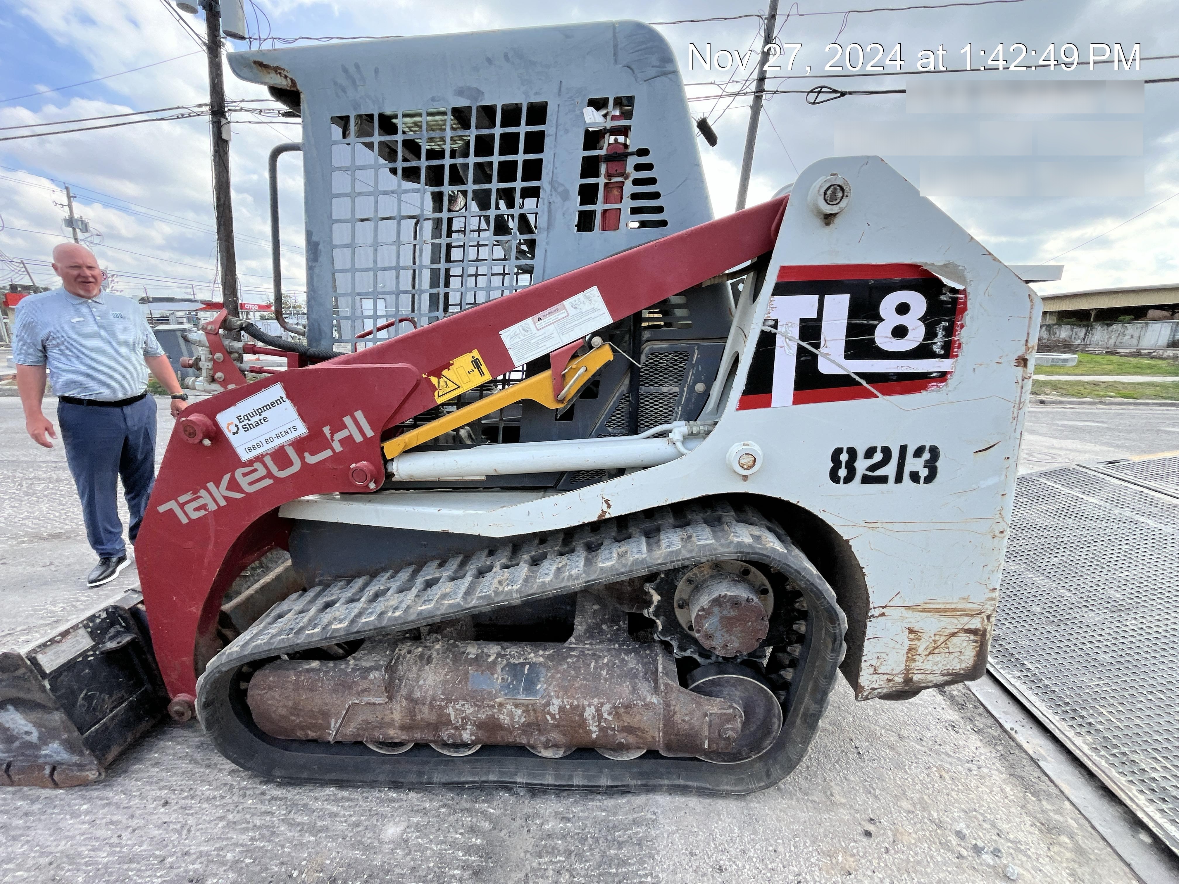 2018 TAKEUCHI TL8