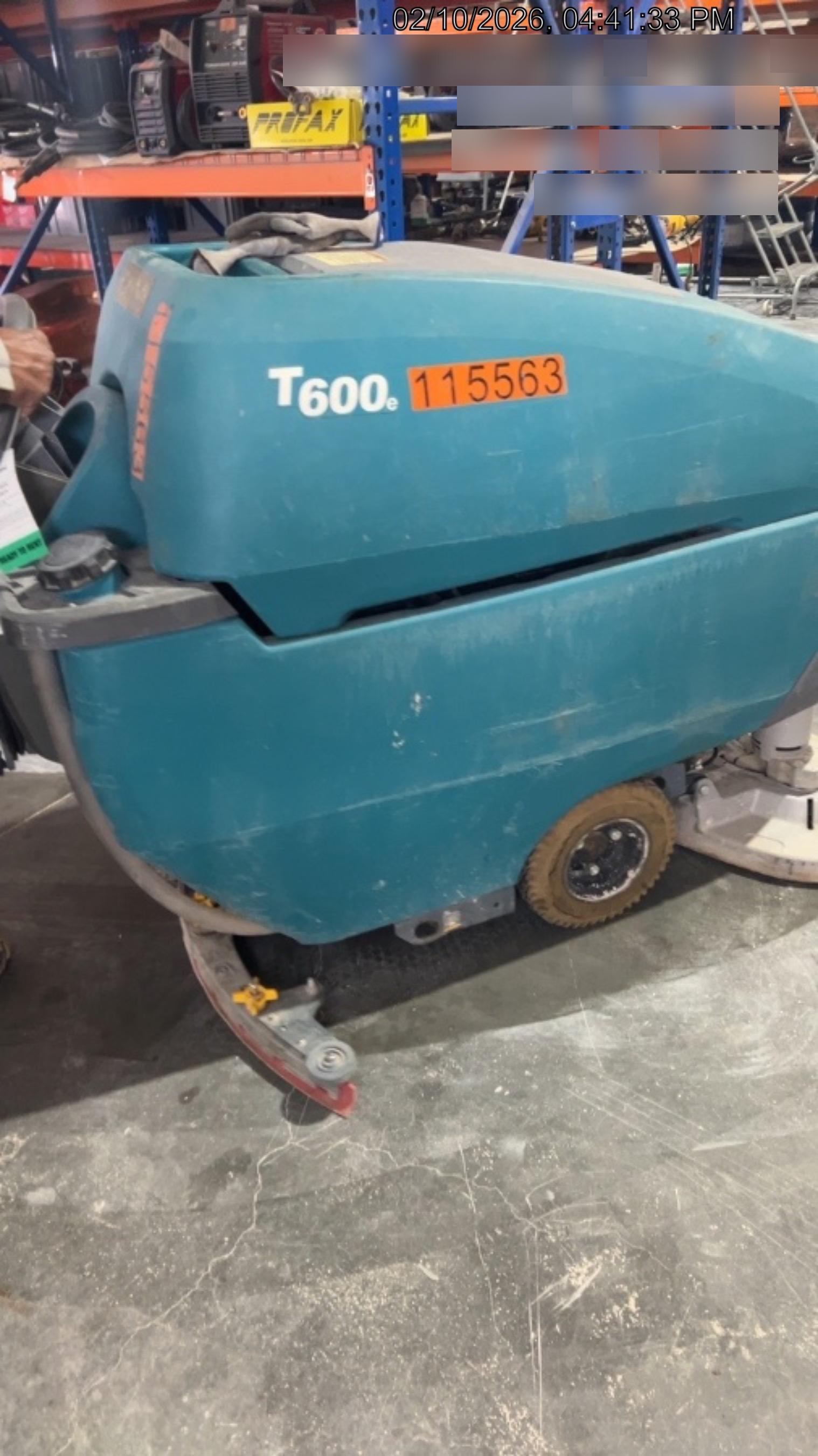2020 TENNANT T600E