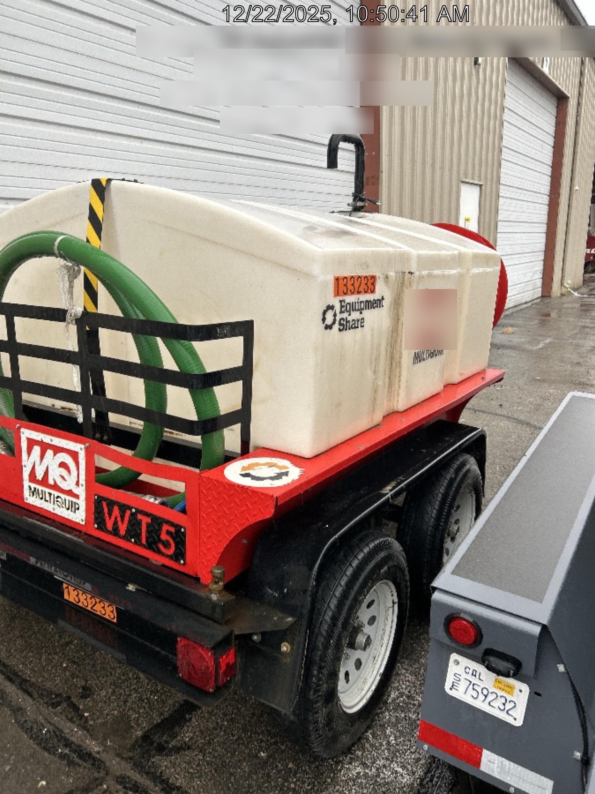 2021 MULTIQUIP WT5C