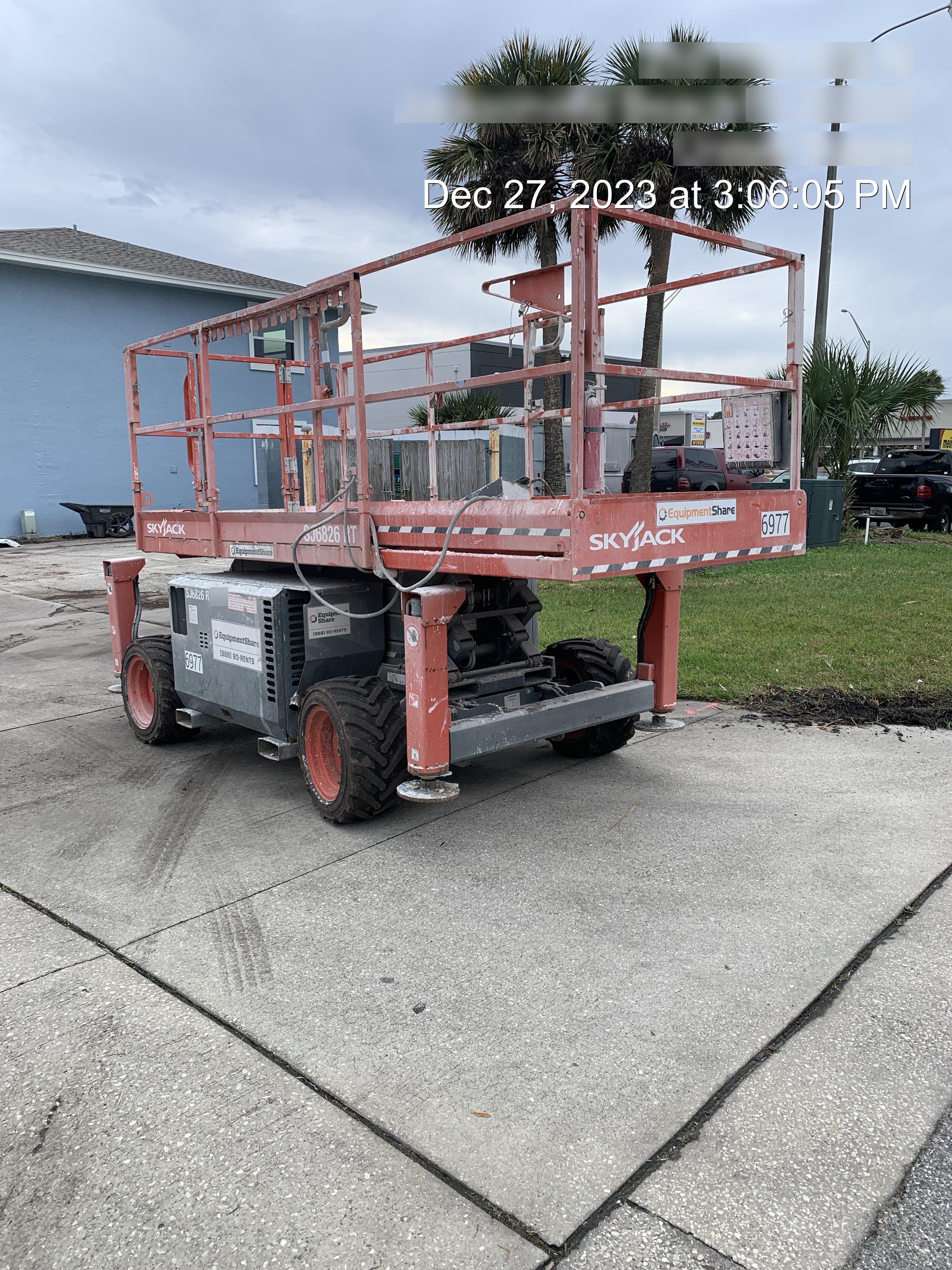2018 SKYJACK SJ6826 RT