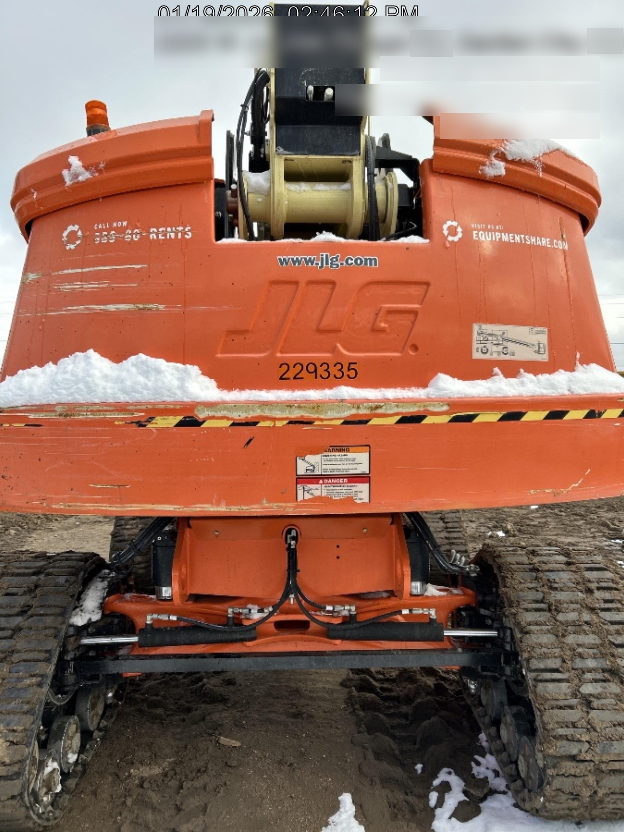 2022 JLG 660SJ Quad Track