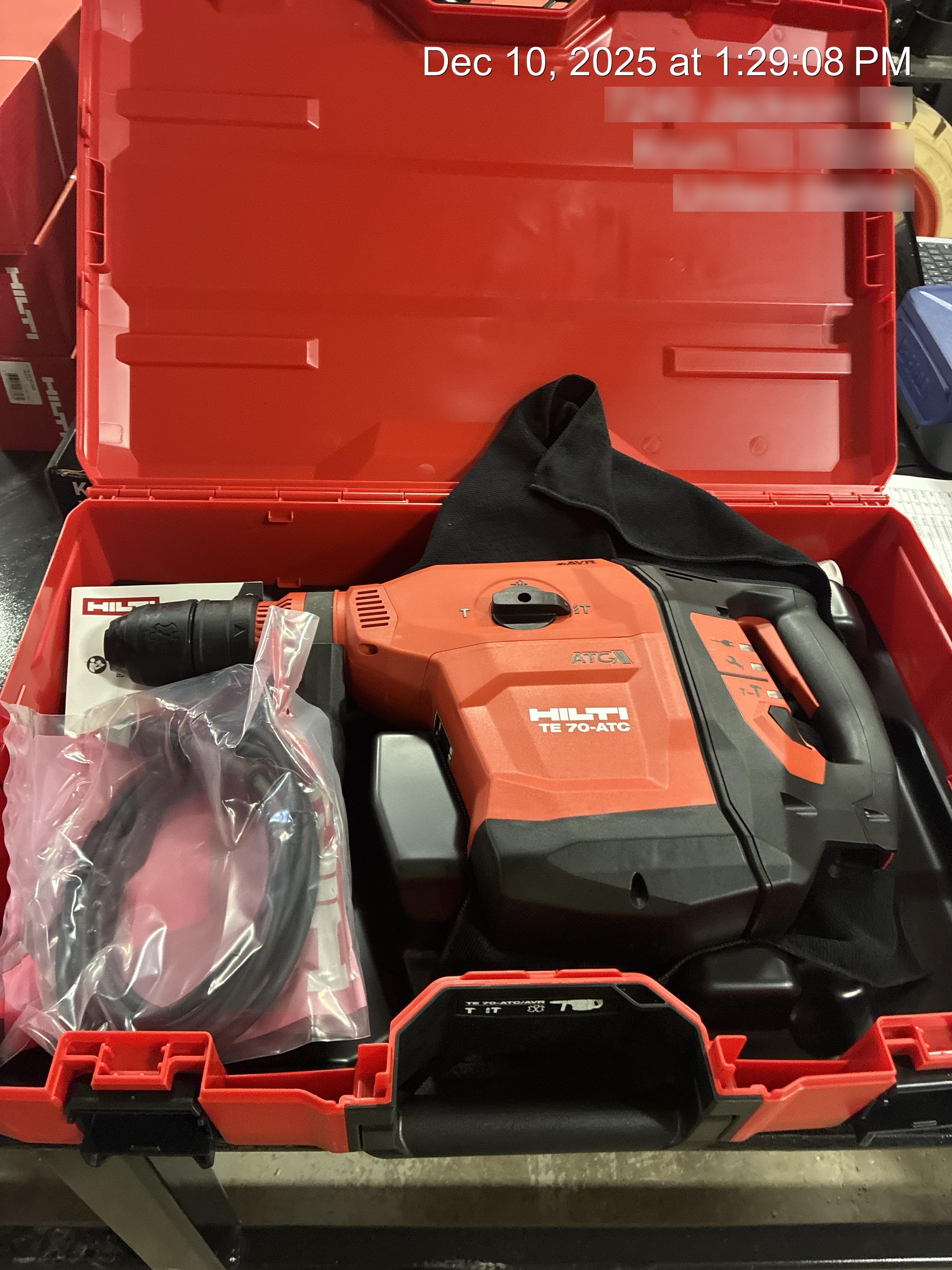 2025 HILTI TE 70-ATC/AVR