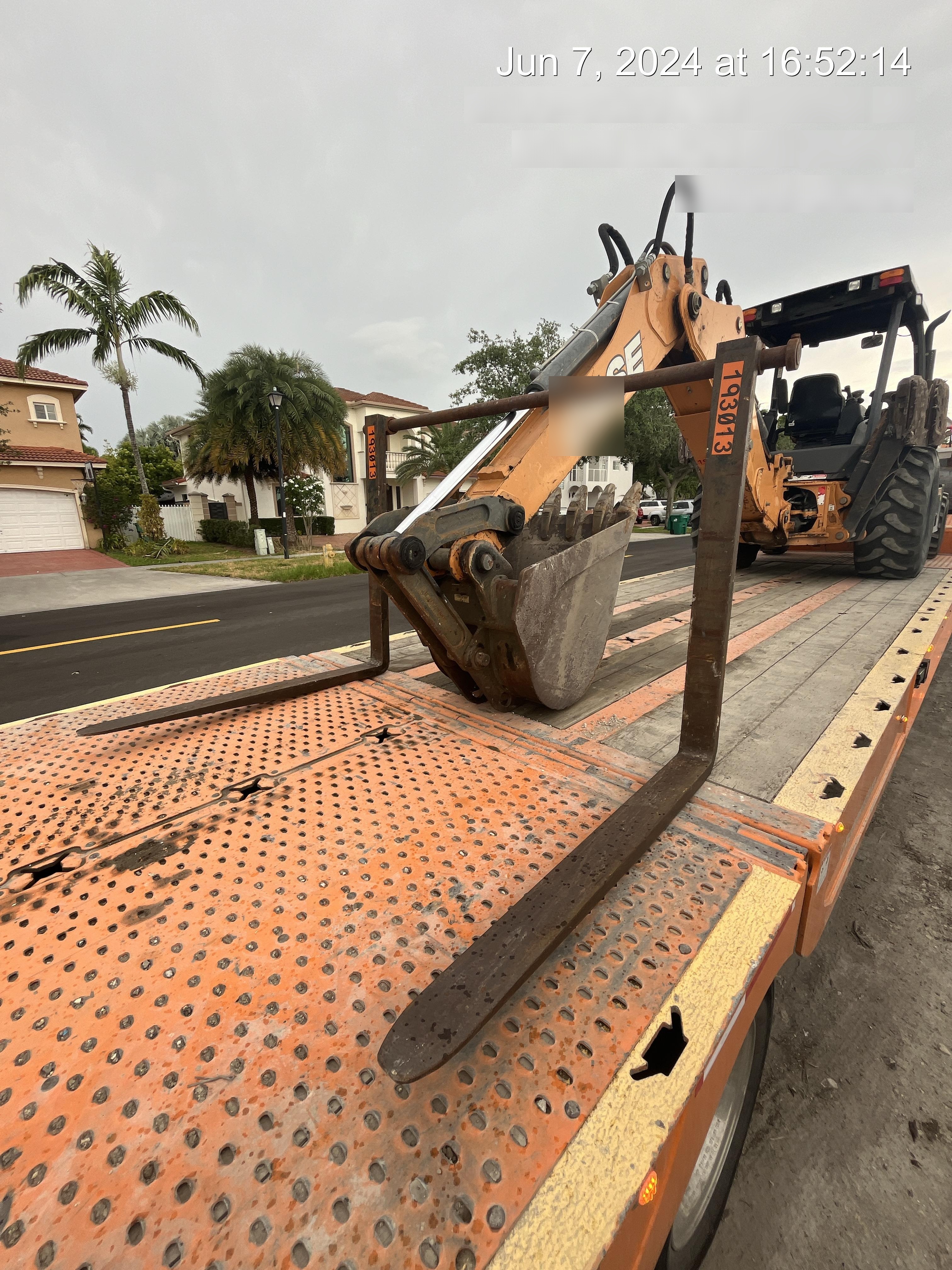 2014 WERK-BRAU 42" Forks - Backhoe