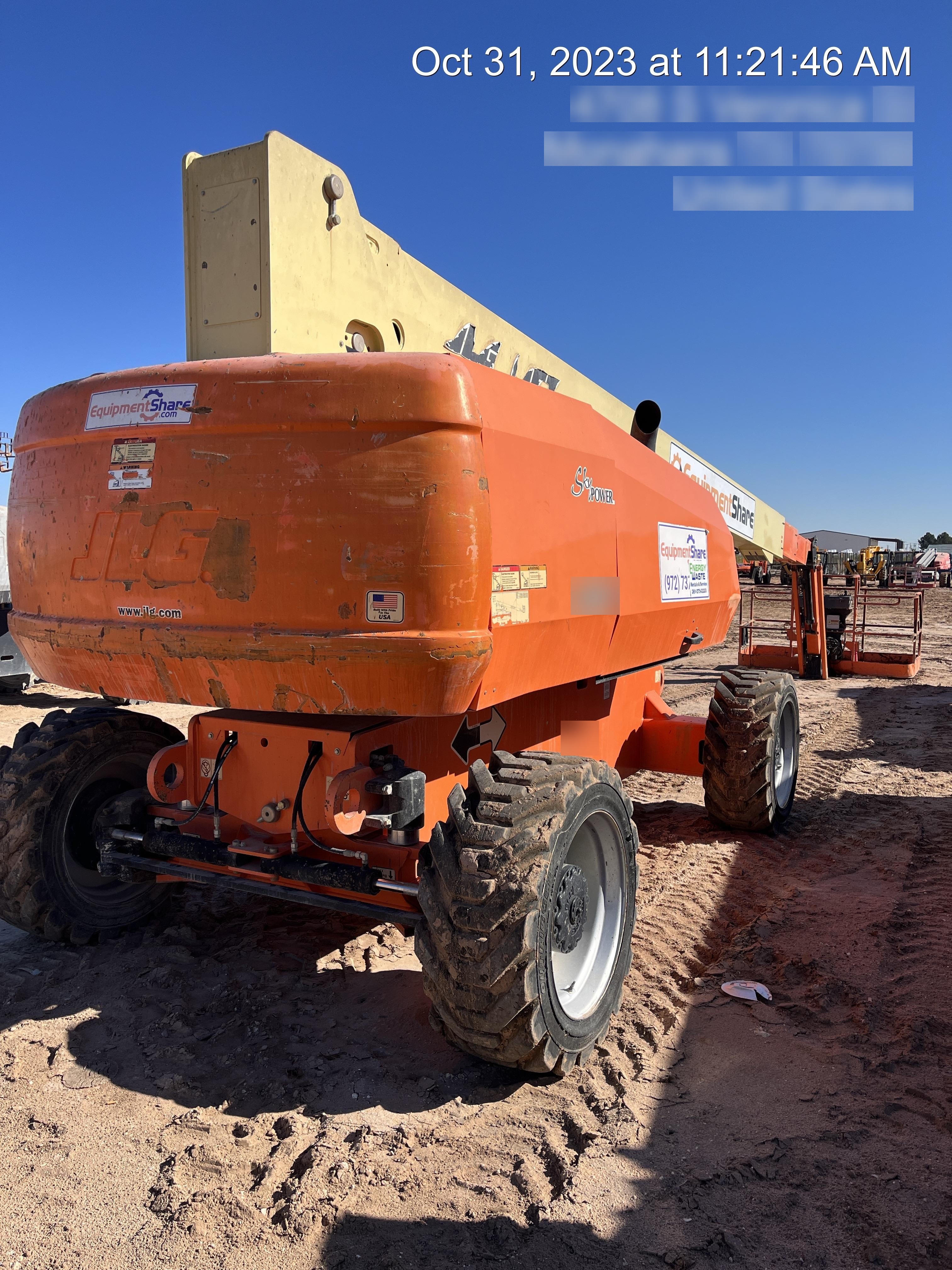2016 JLG 860SJ
