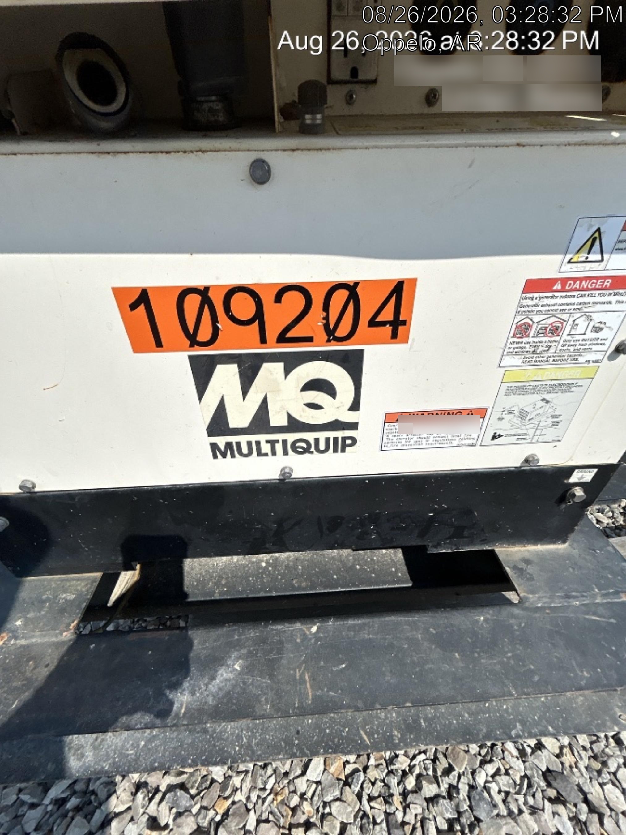 2020 MULTIQUIP DLW400ESA4