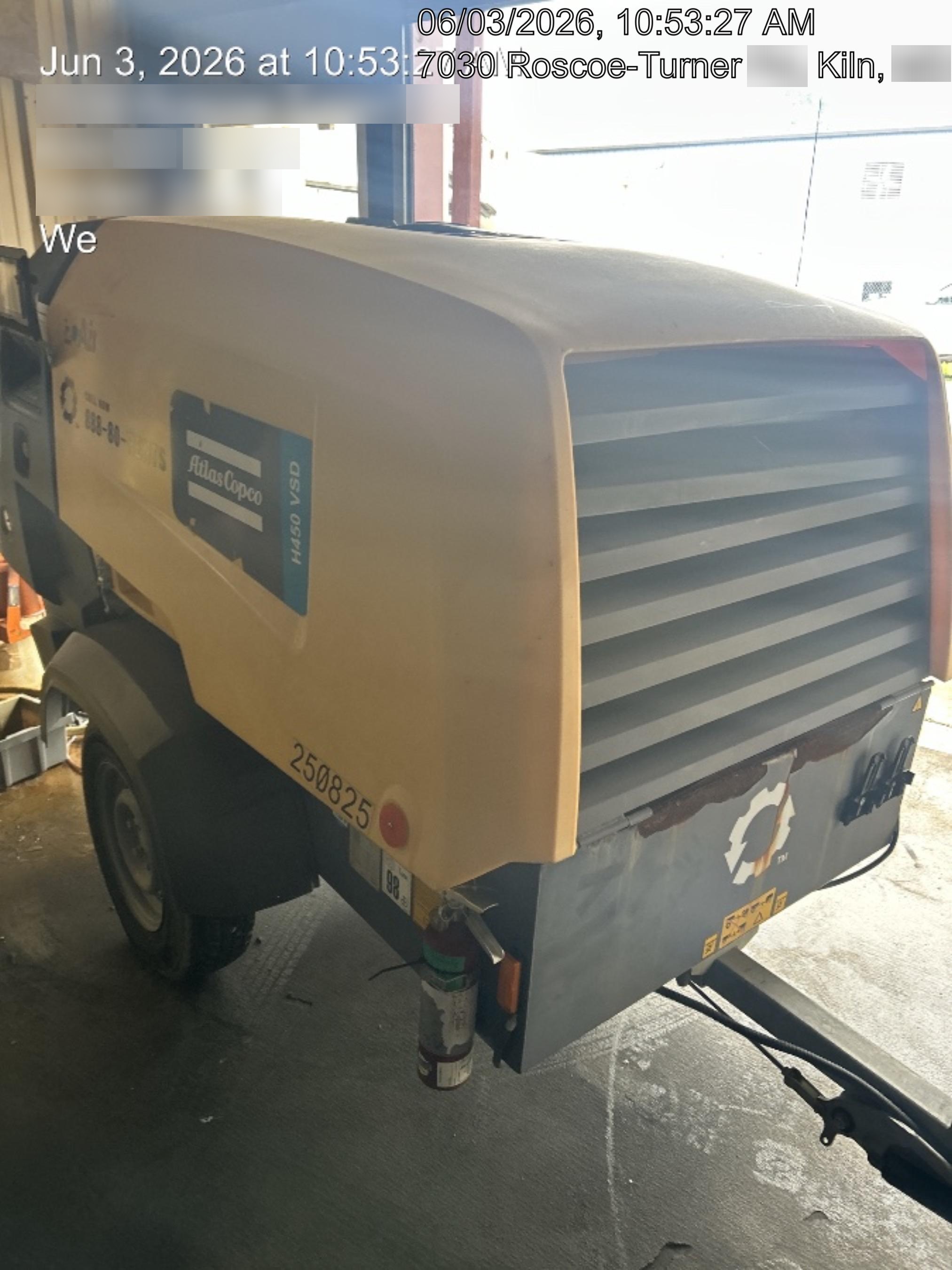 2022 ATLAS COPCO E-AIR H450