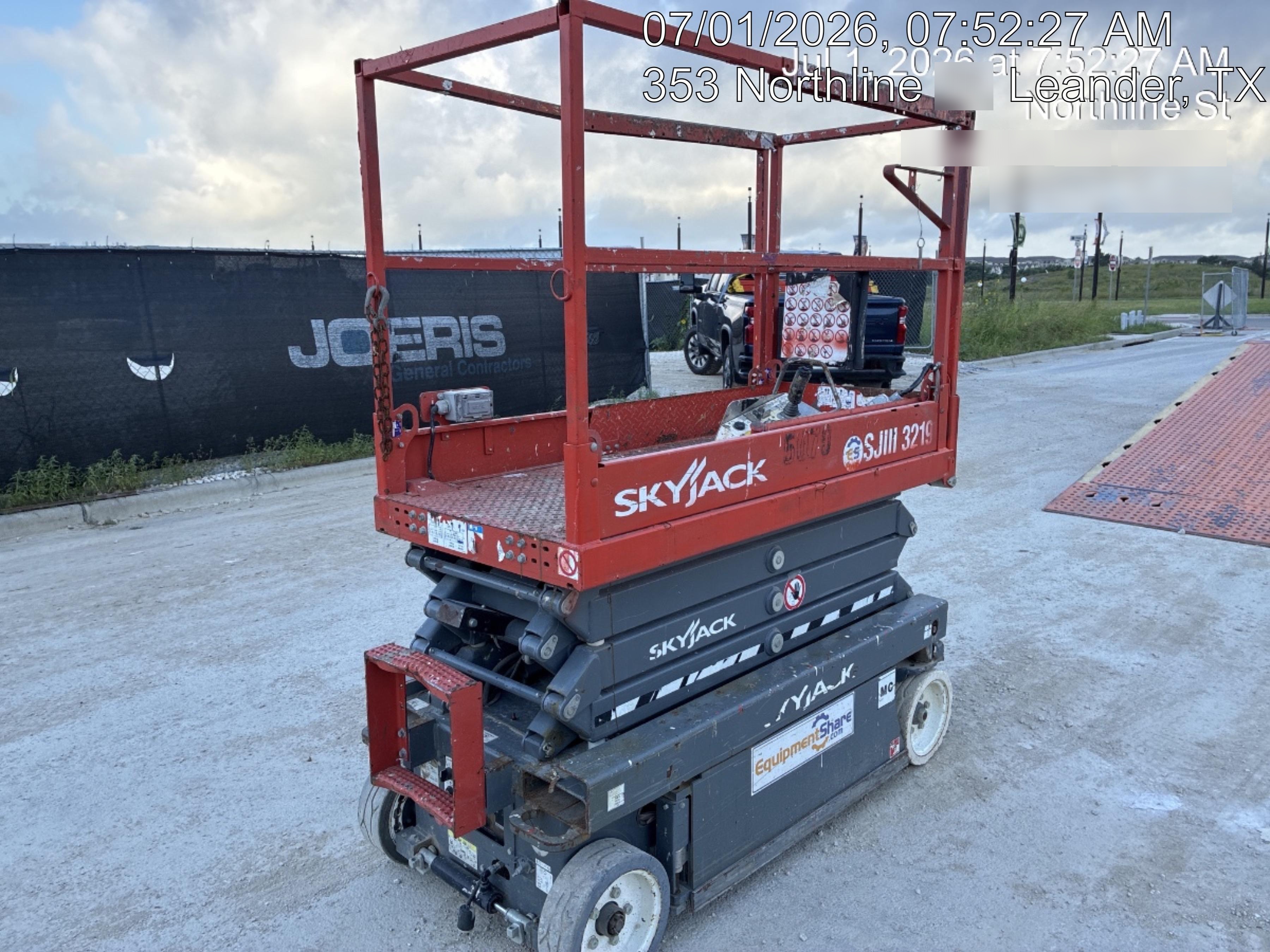 2017 SKYJACK SJIII-3219
