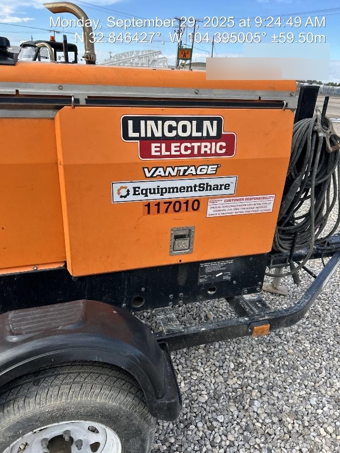 2020 LINCOLN ELECTRIC Vantage 322