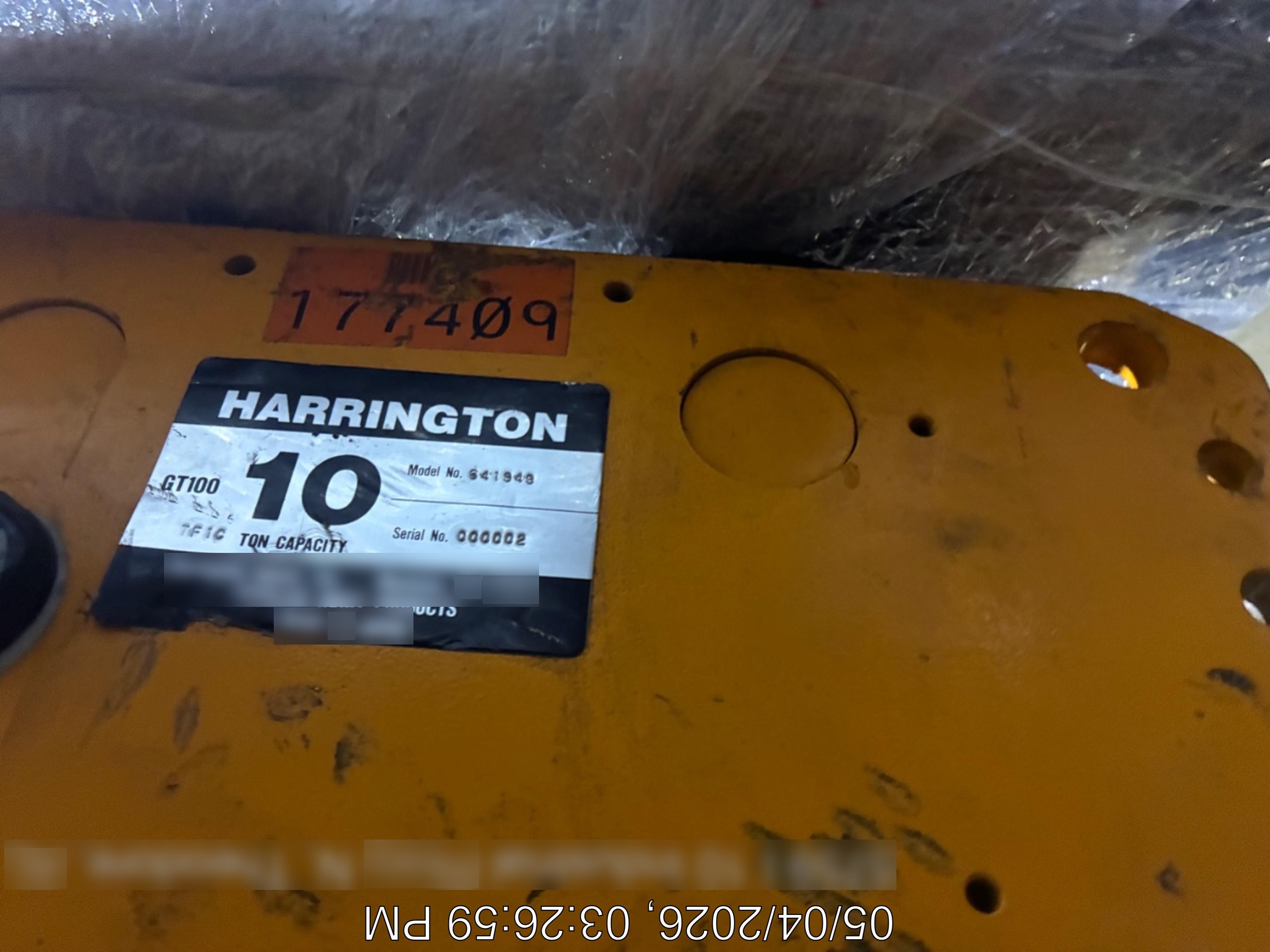 2021 HARRINGTON PT100