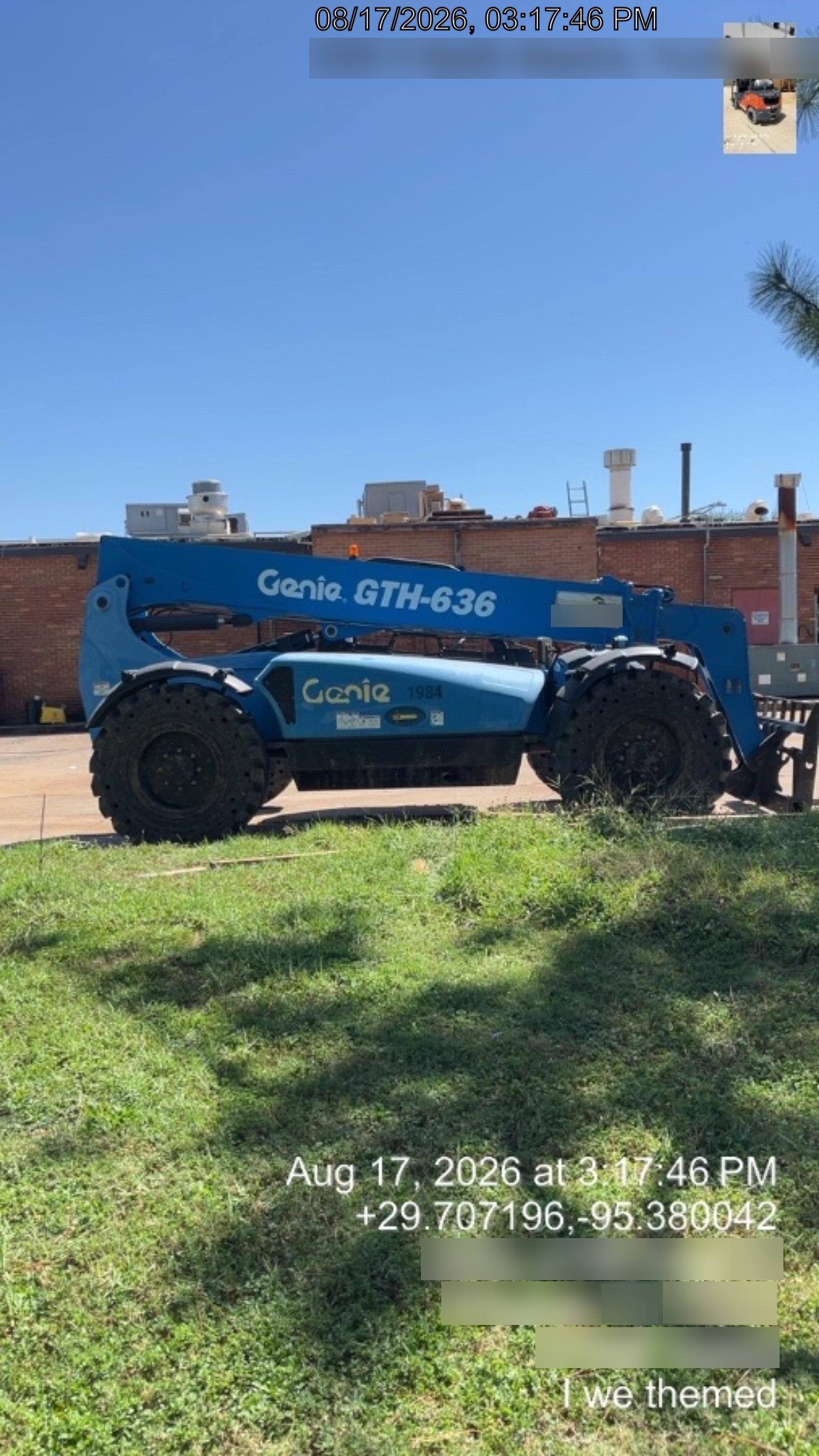 2016 GENIE GTH-636