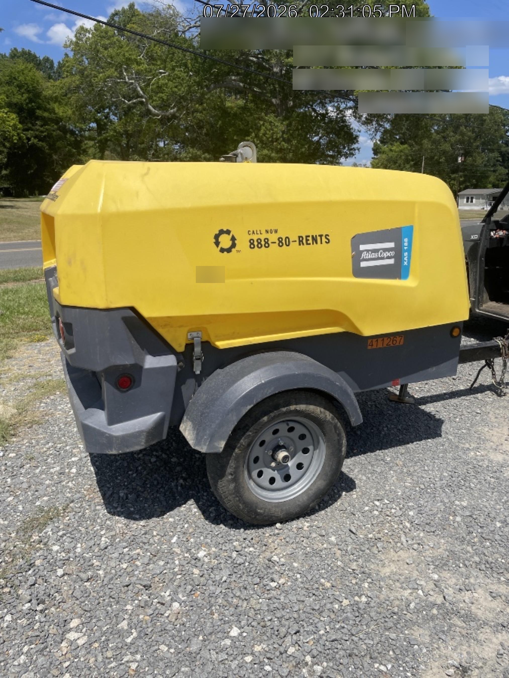 2024 ATLAS COPCO XAS188 CWK