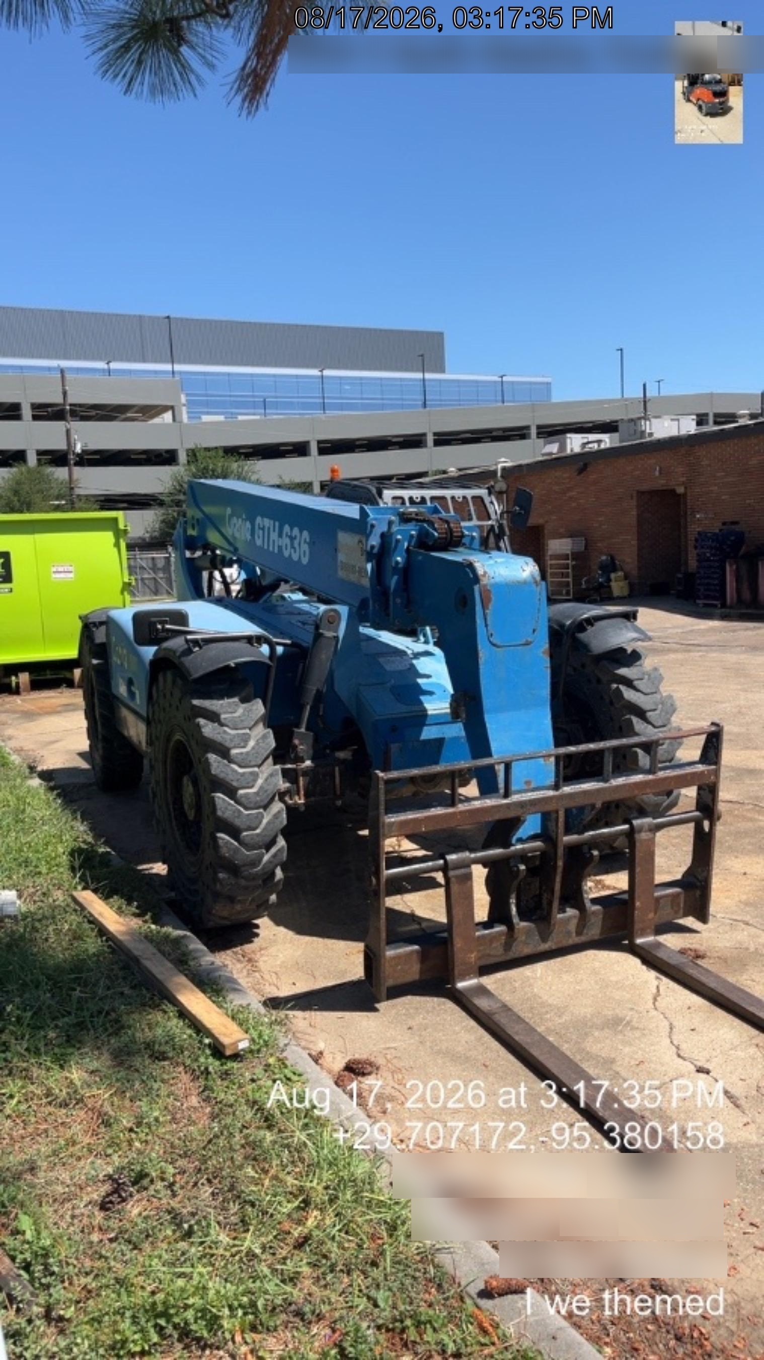 2016 GENIE GTH-636