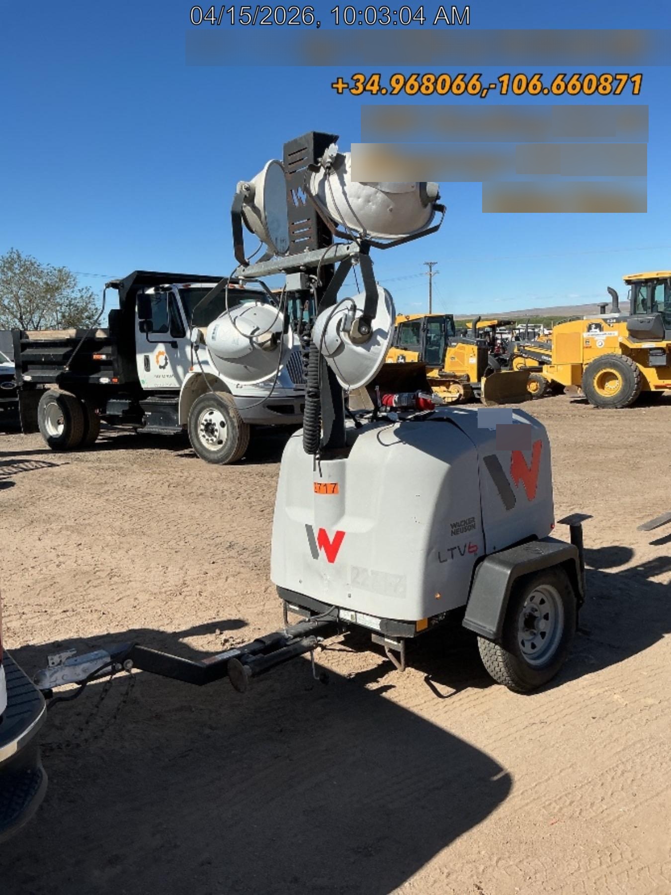 2019 WACKER NEUSON LTV6L-MH