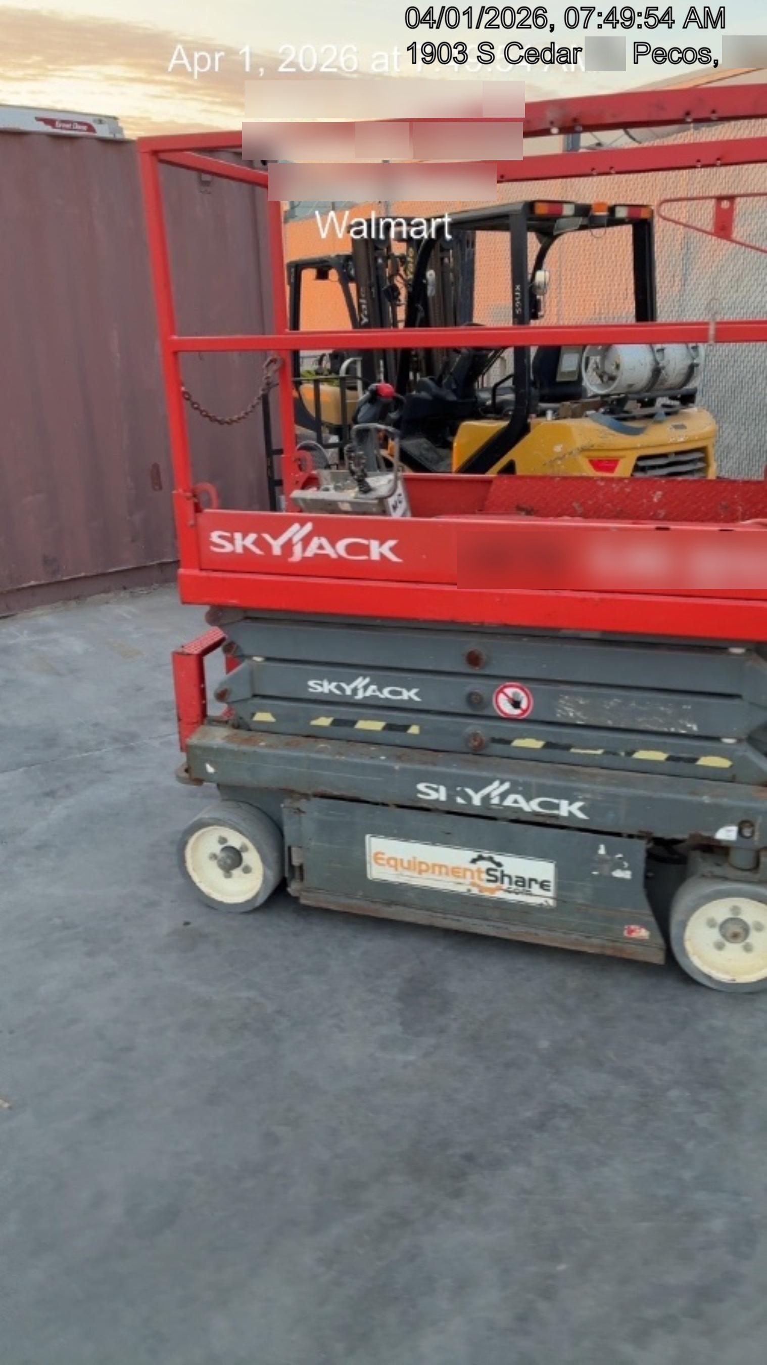 2016 SKYJACK SJIII-3219