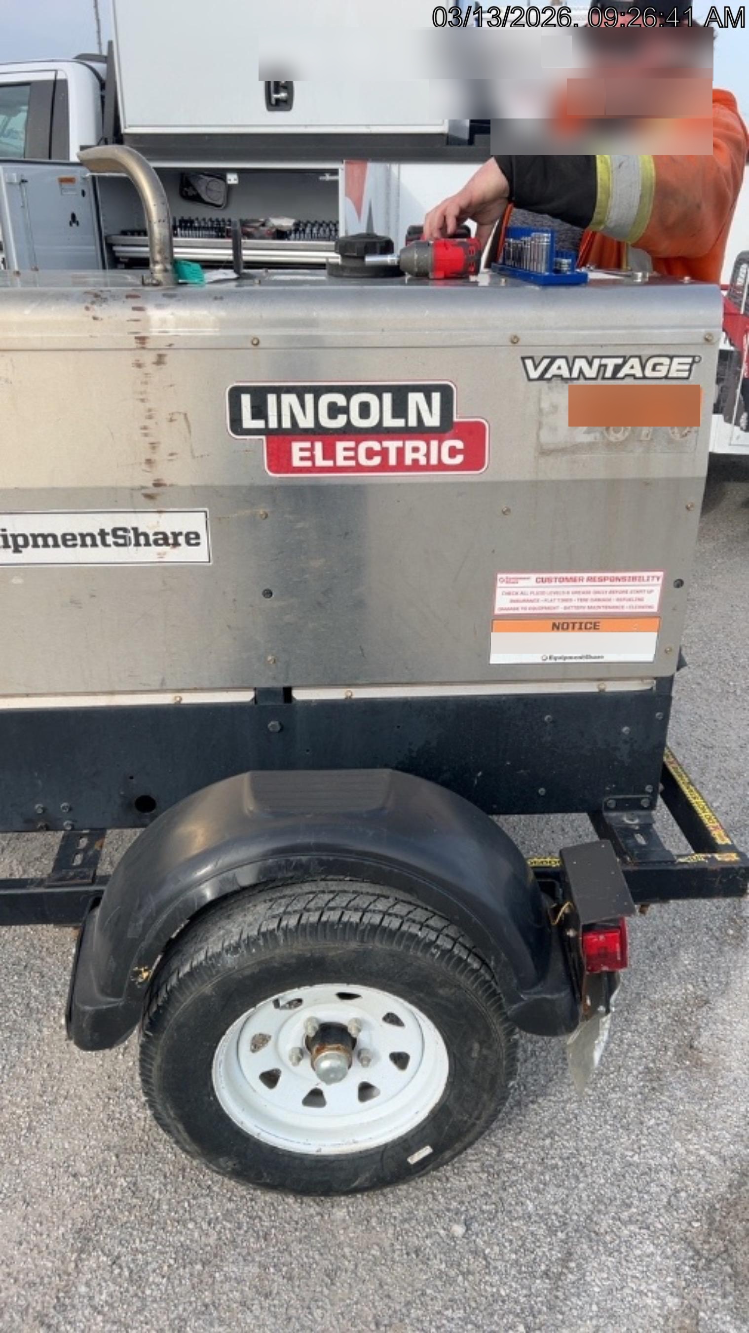 2019 LINCOLN ELECTRIC Vantage 322