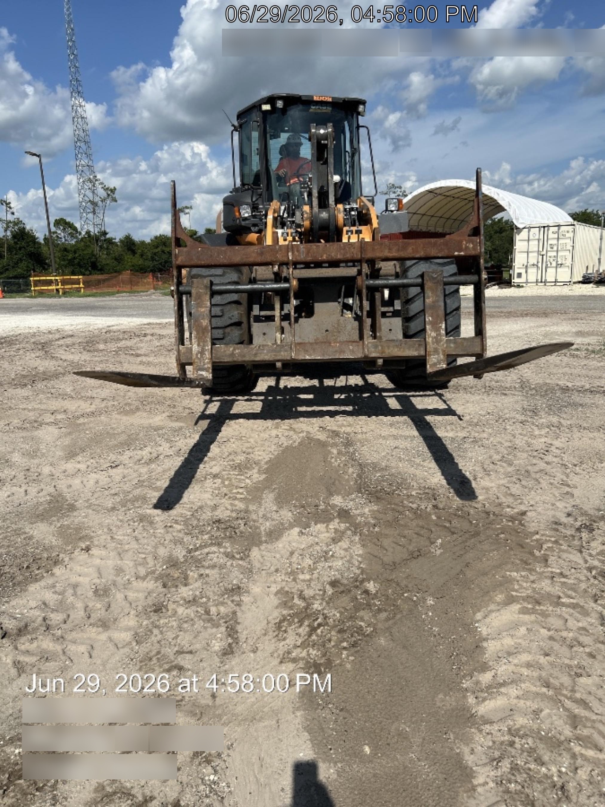 2014 WERK-BRAU 96" Loader Fork Carriage - Werk-Brau