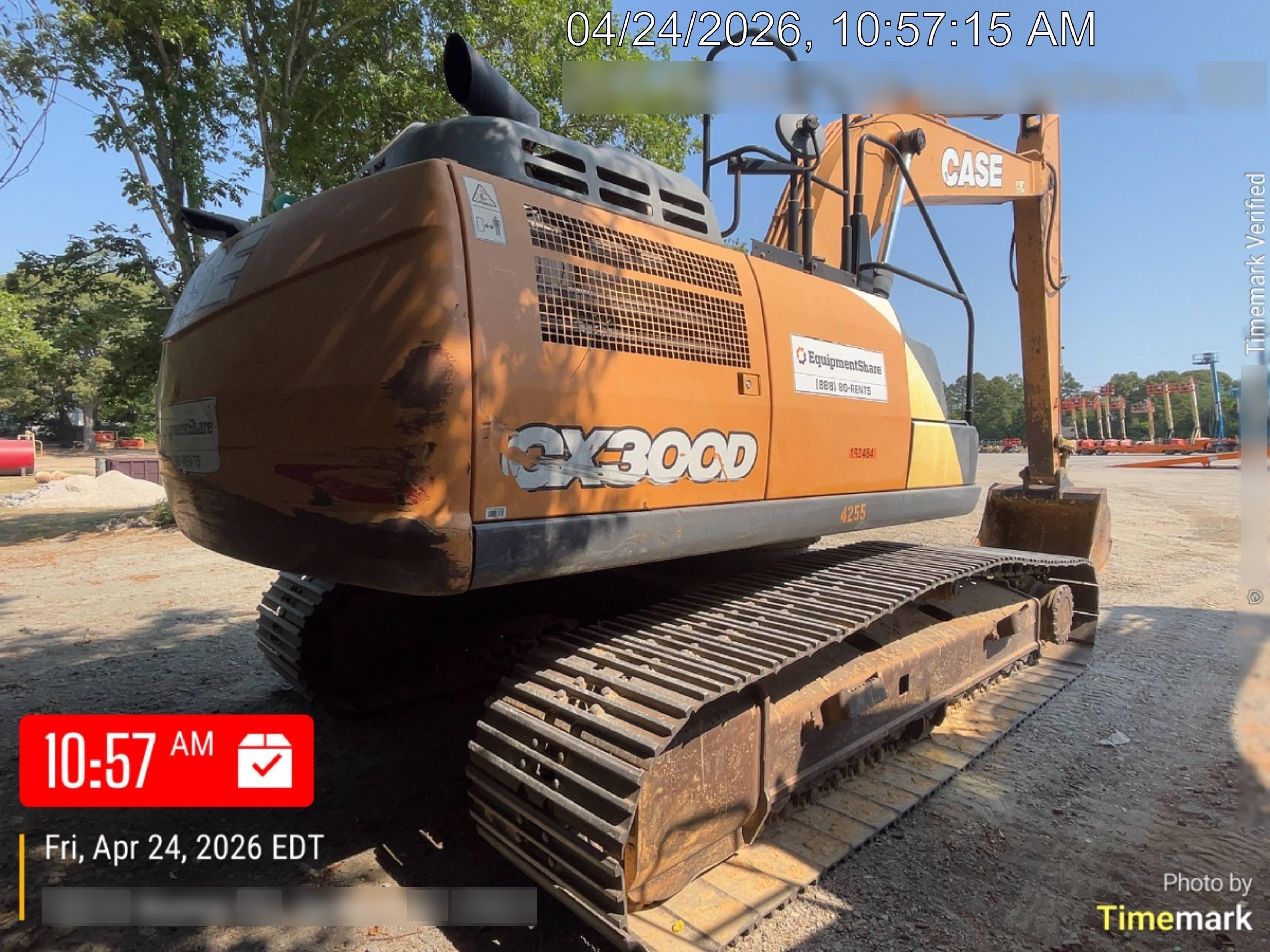 2018 CASE CX300D