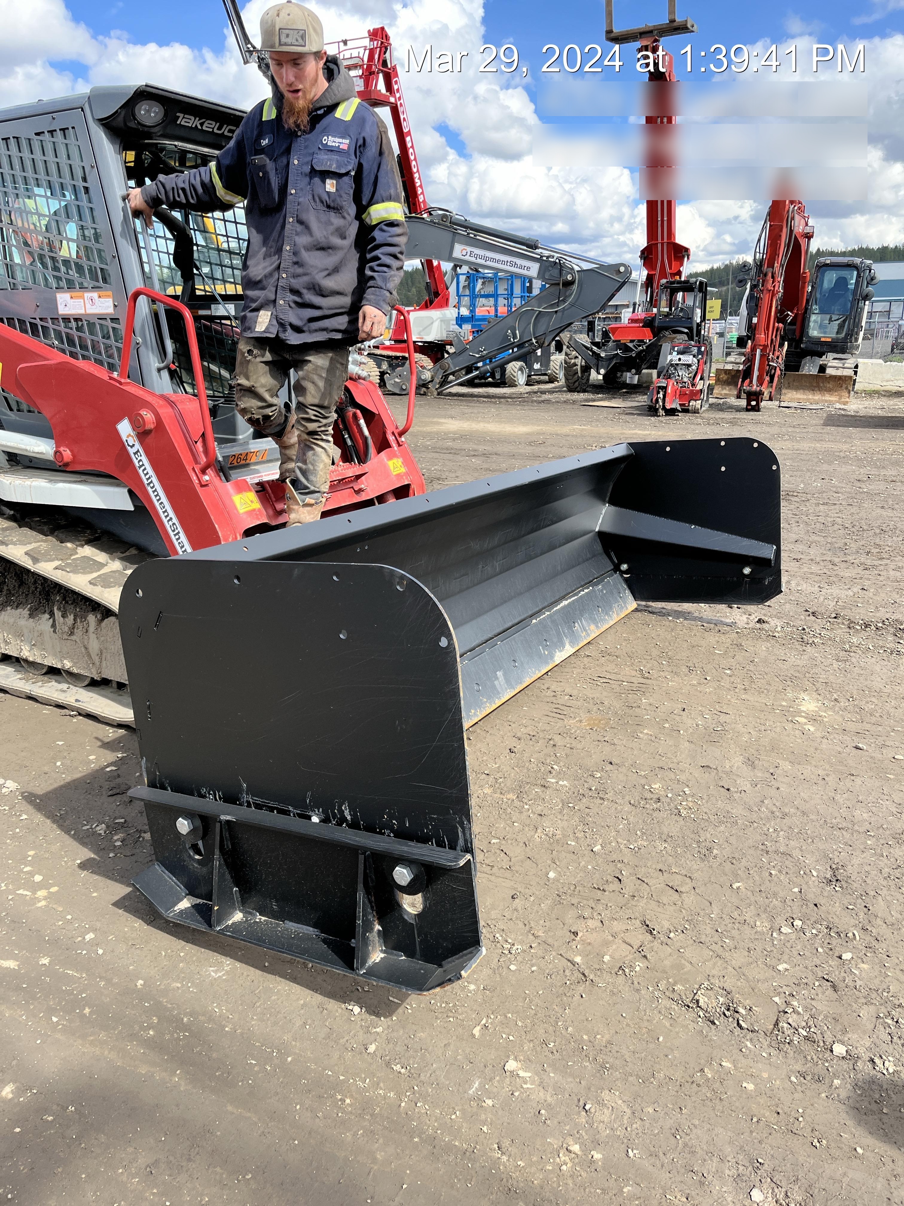 2024 JENKINS 120" Snow Pusher - Jenkins