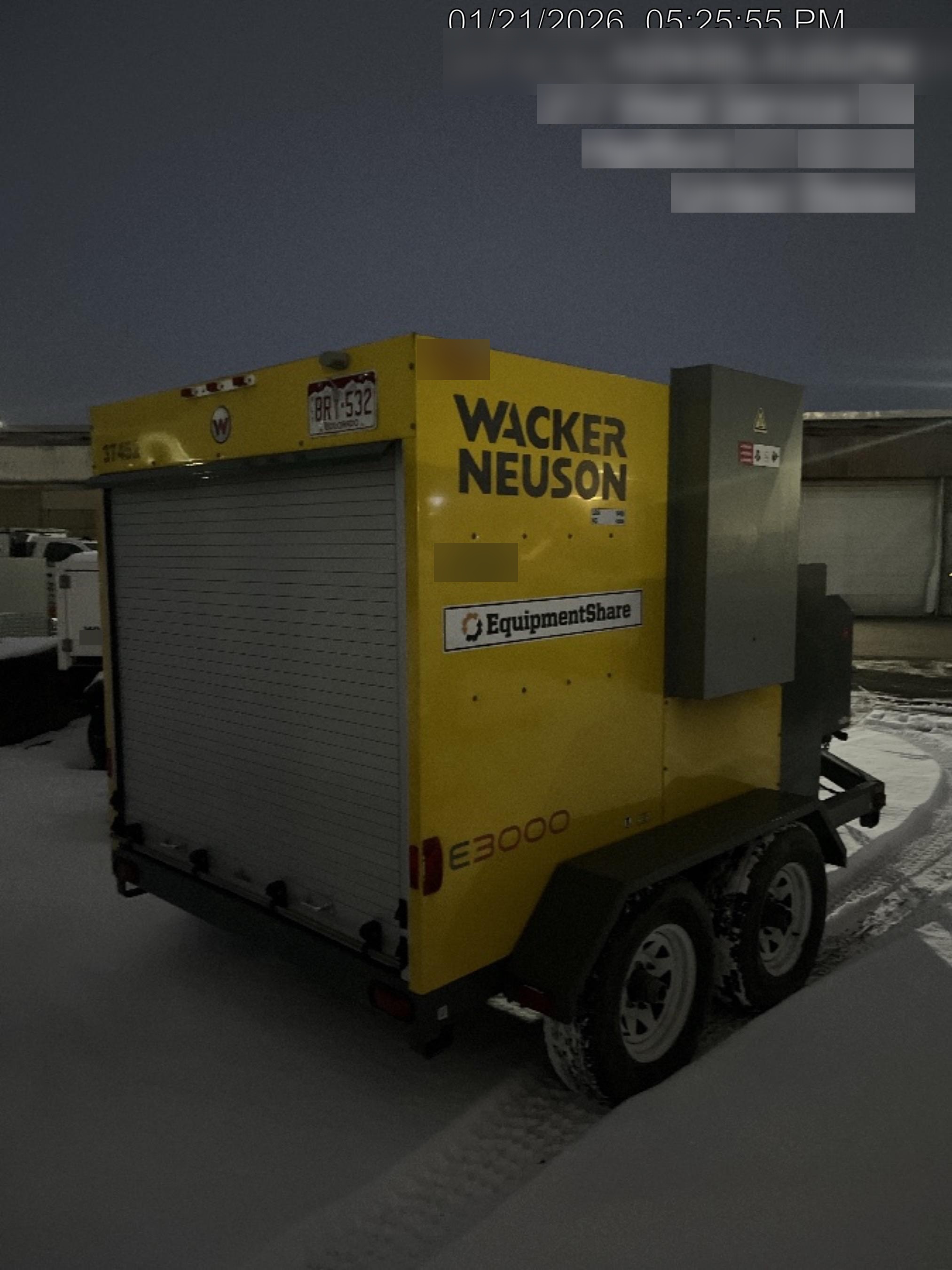 2019 WACKER NEUSON E3000